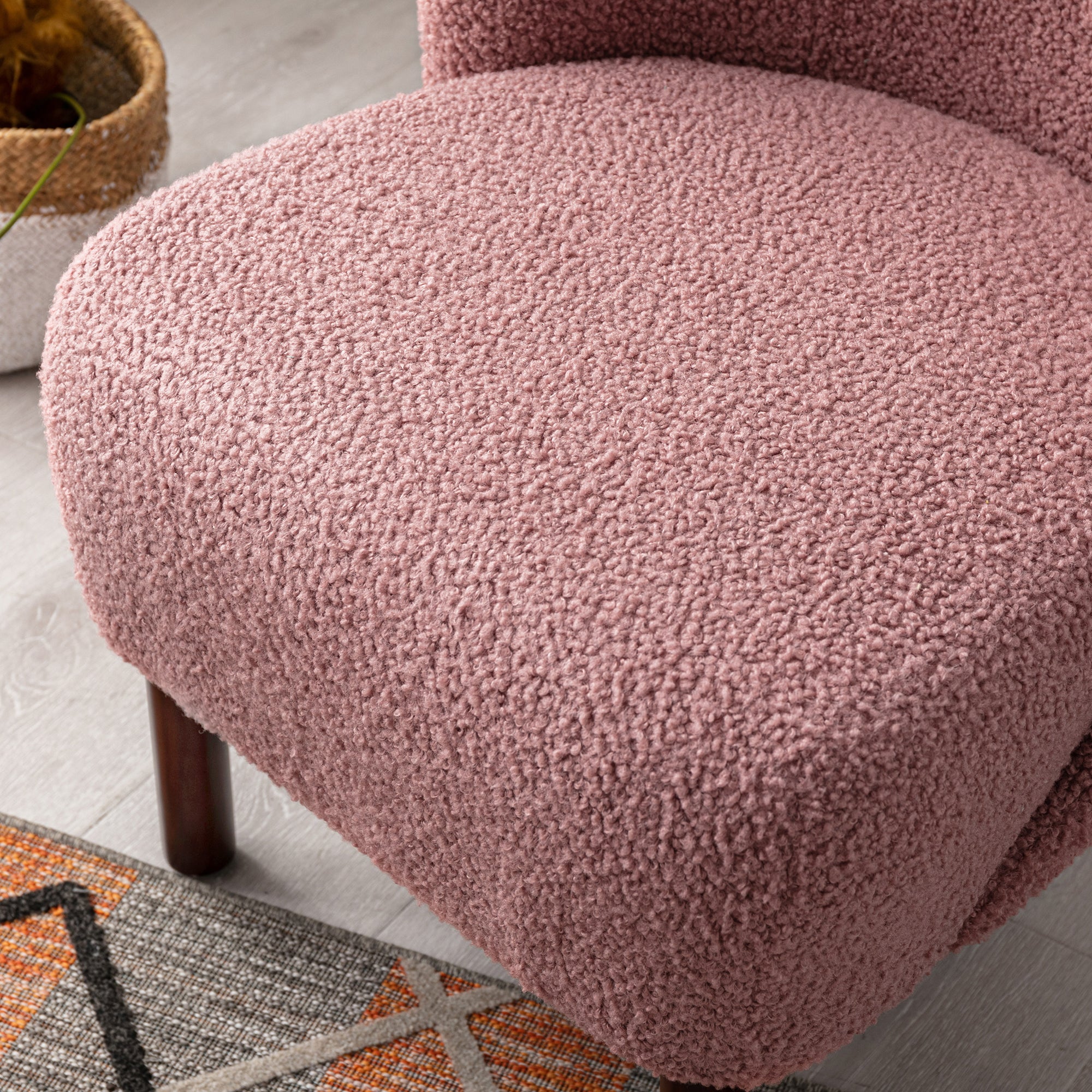 30" Wide Tufted Polyester Side Chair