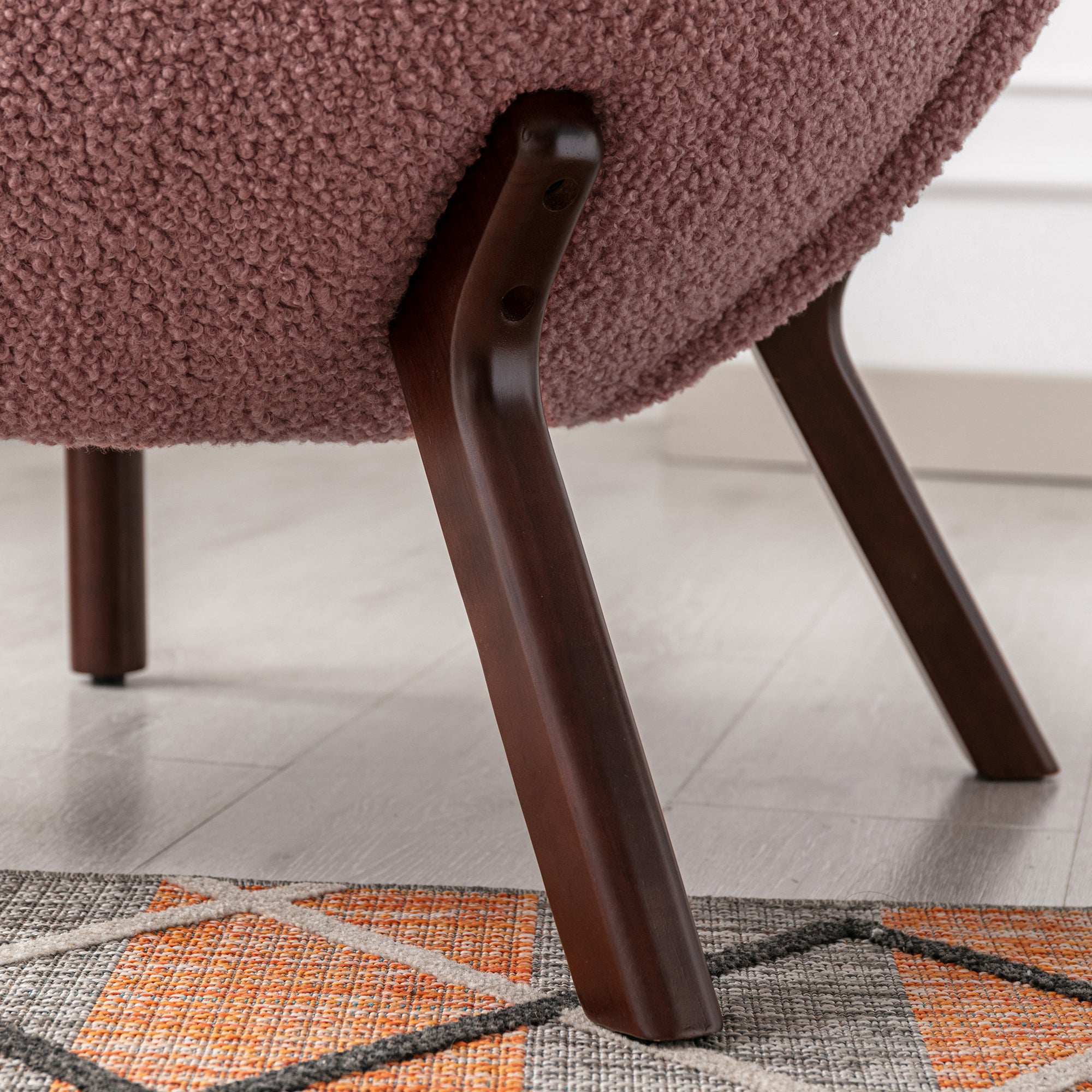 30" Wide Tufted Polyester Side Chair