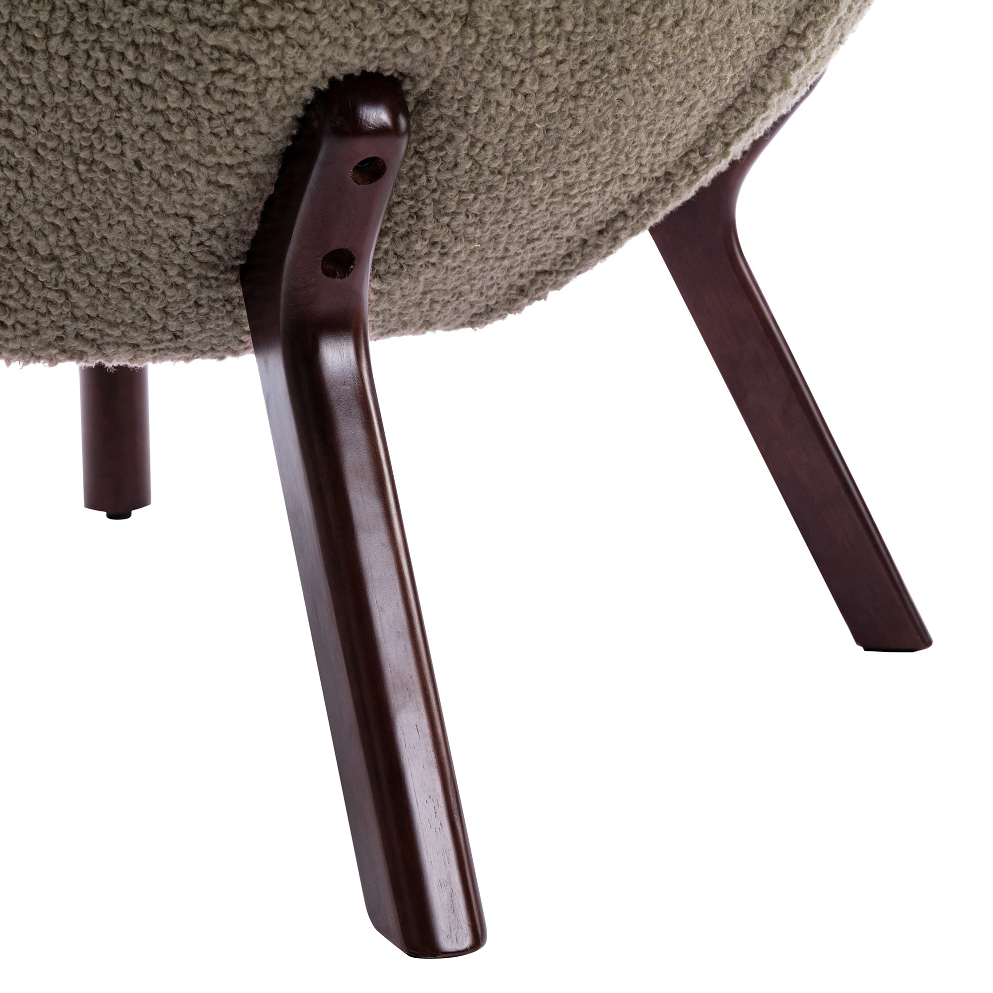 30" Wide Tufted Polyester Side Chair