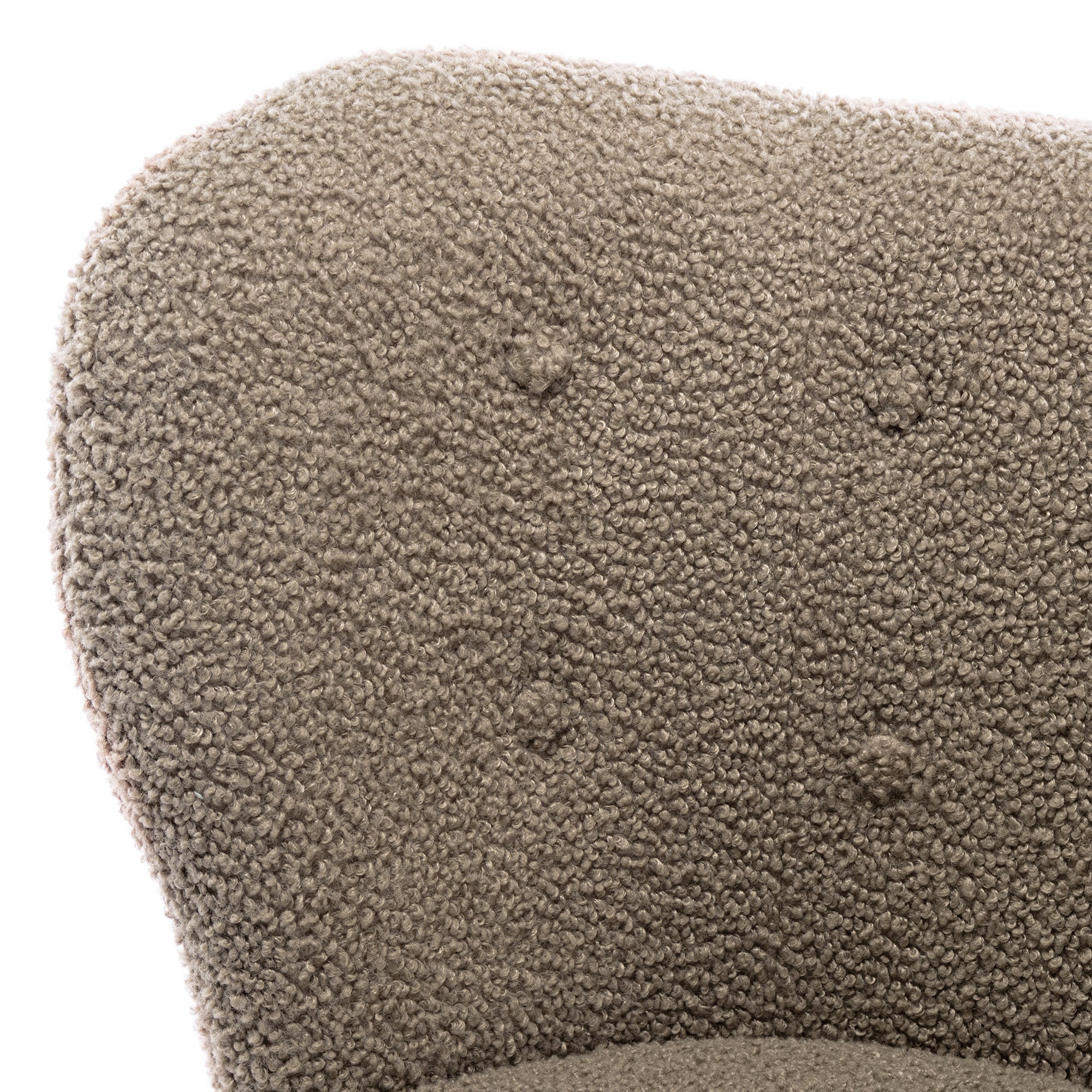 30" Wide Tufted Polyester Side Chair