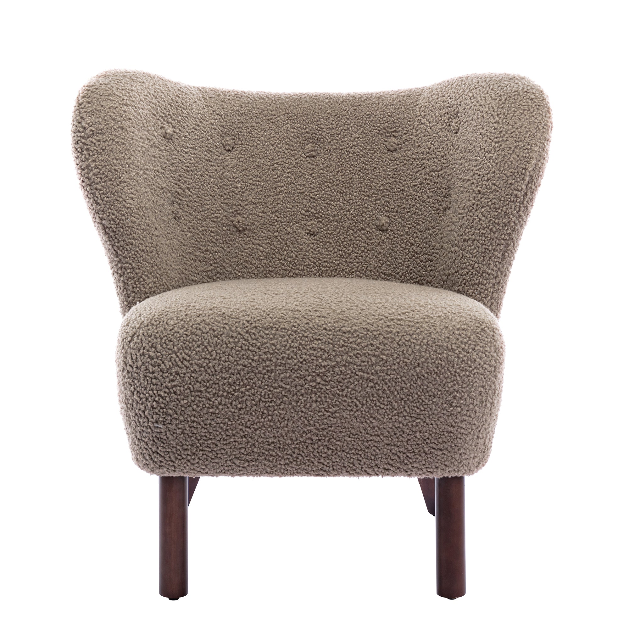 30" Wide Tufted Polyester Side Chair