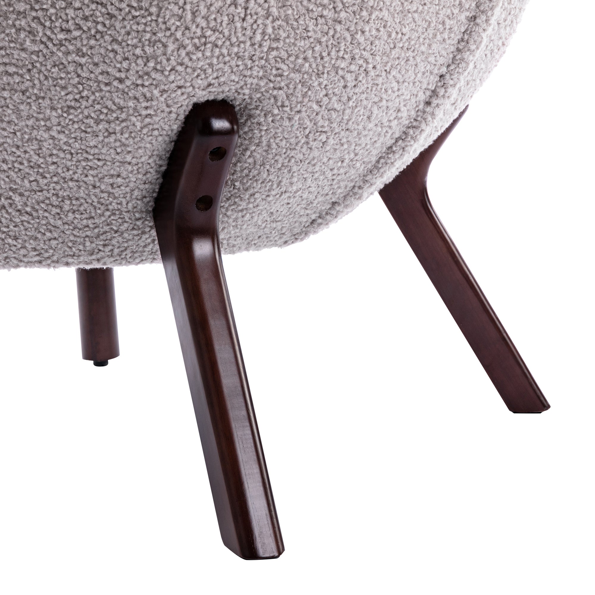 30" Wide Tufted Polyester Side Chair
