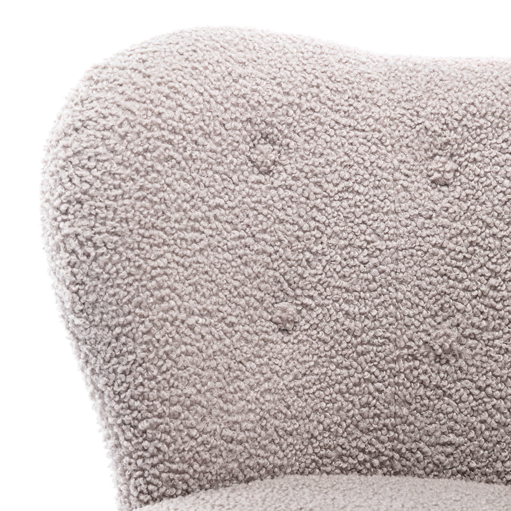 30" Wide Tufted Polyester Side Chair