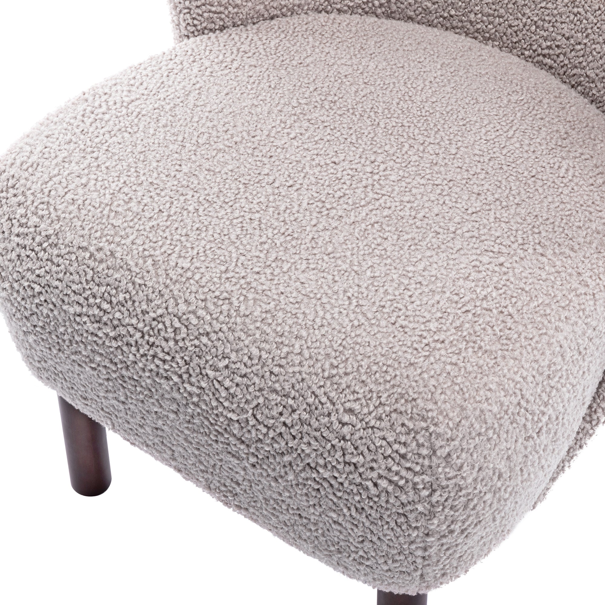 30" Wide Tufted Polyester Side Chair