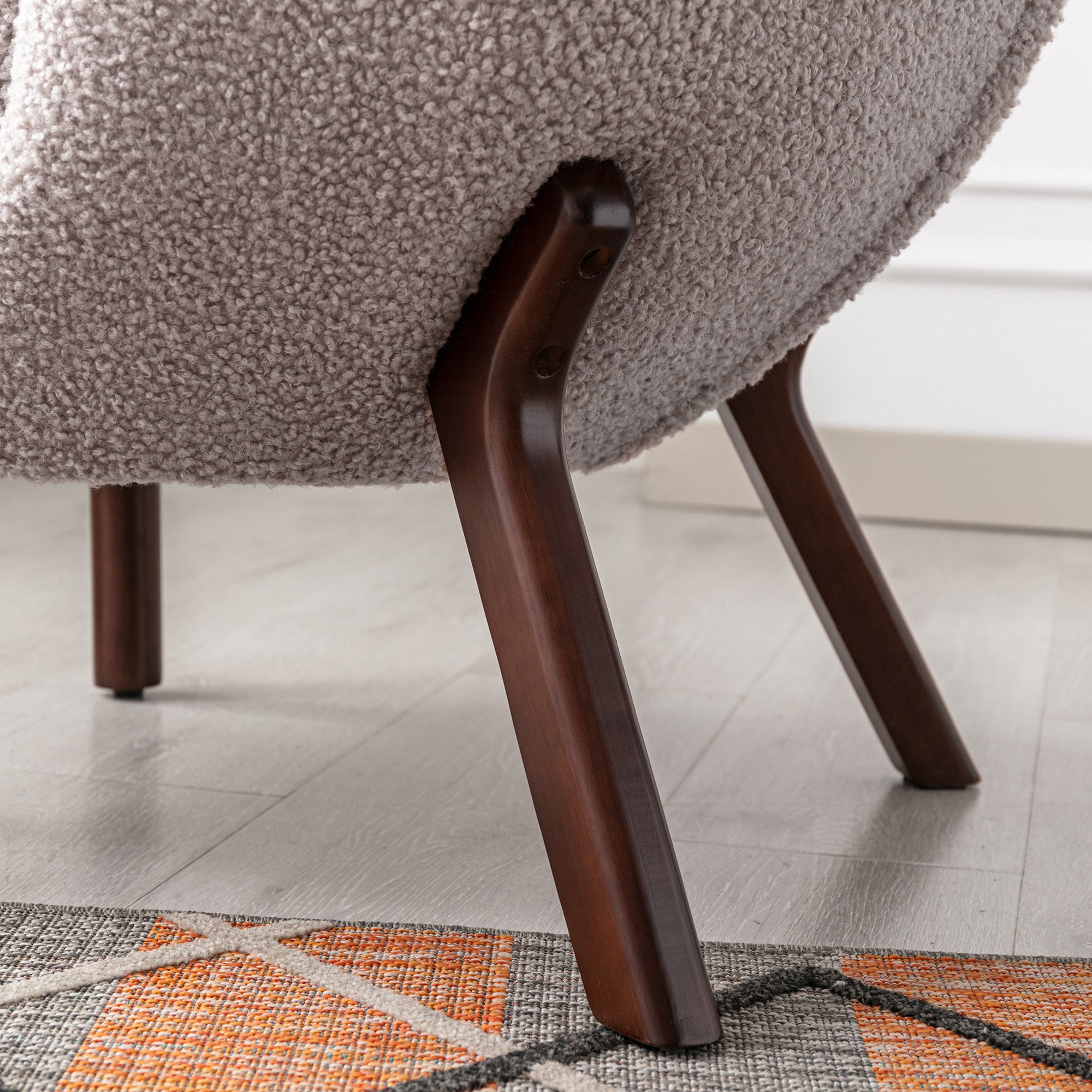 30" Wide Tufted Polyester Side Chair