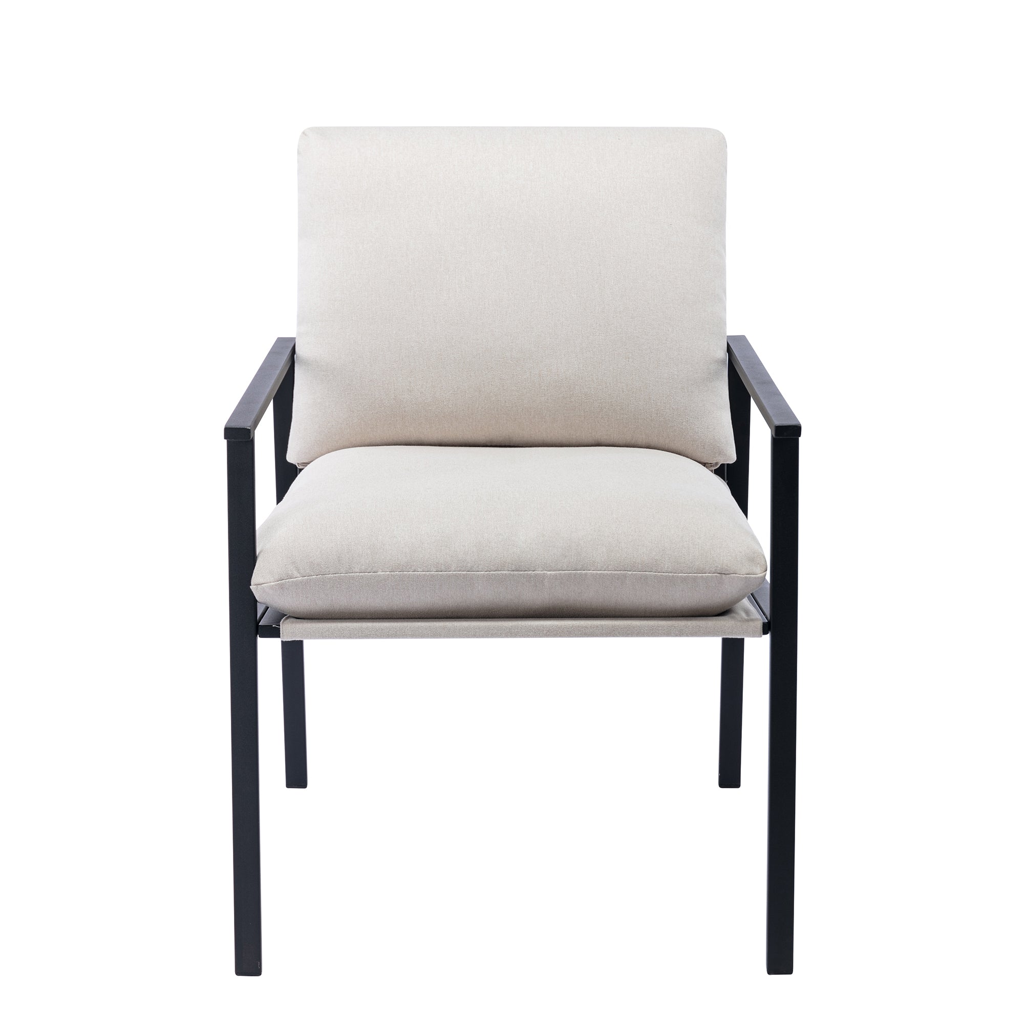 24" Wide Faux Leather Armchair