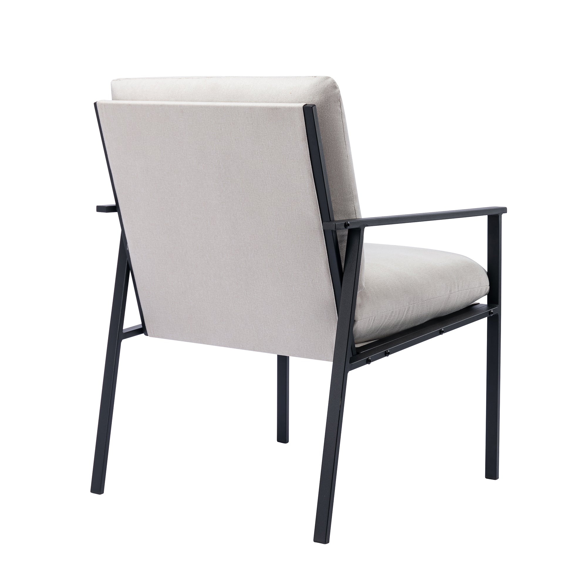 24" Wide Faux Leather Armchair