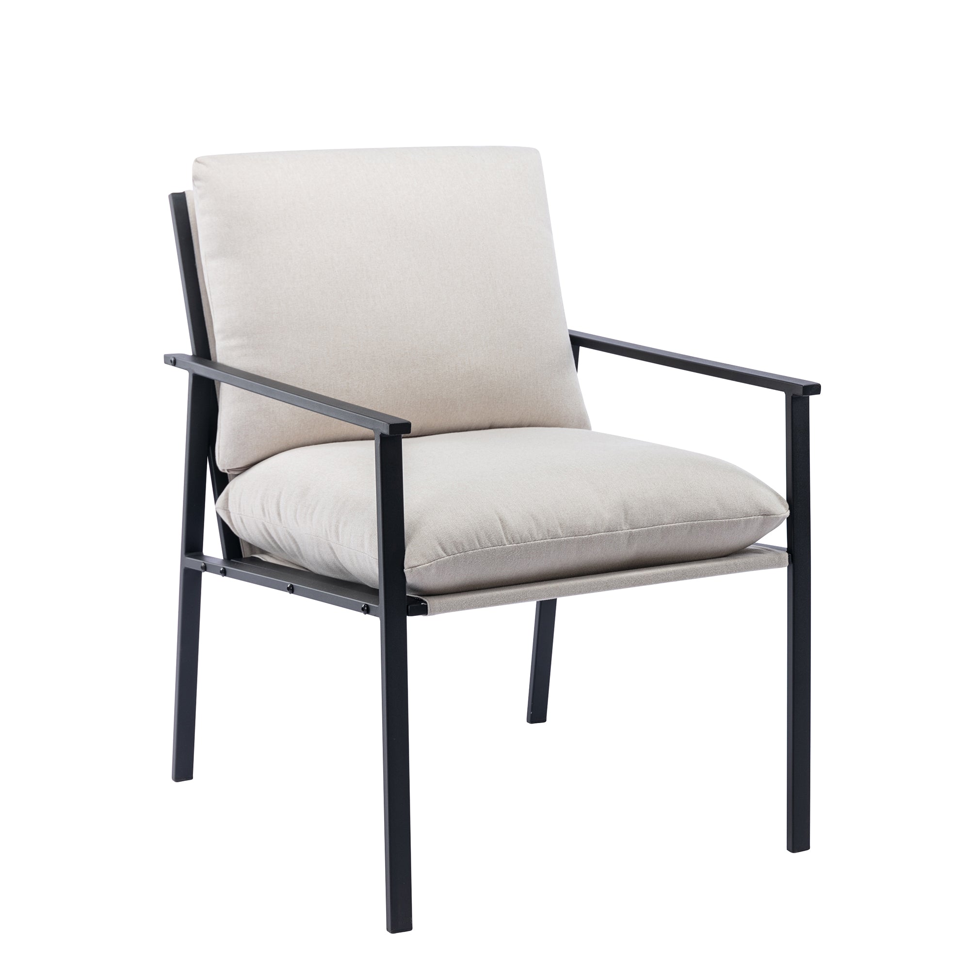 24" Wide Faux Leather Armchair