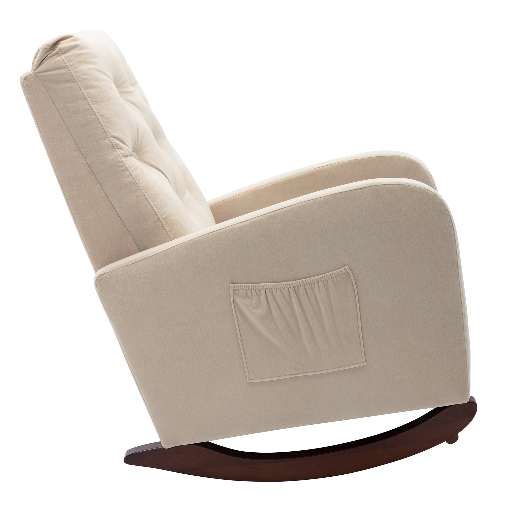 26" Wide Tufted Rocking Chair