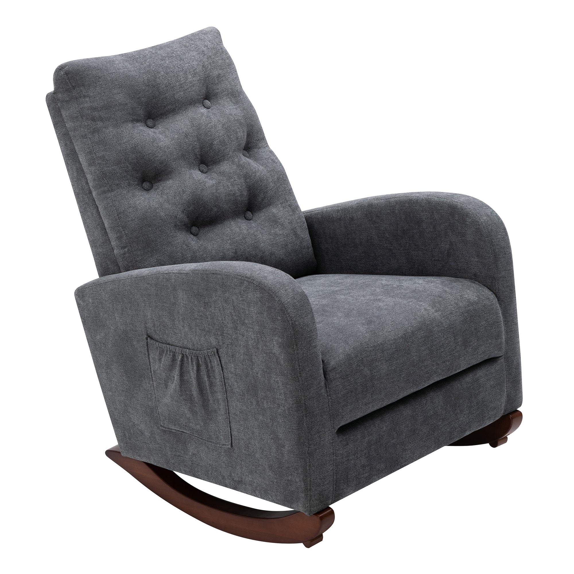 26" Wide Tufted Rocking Chair