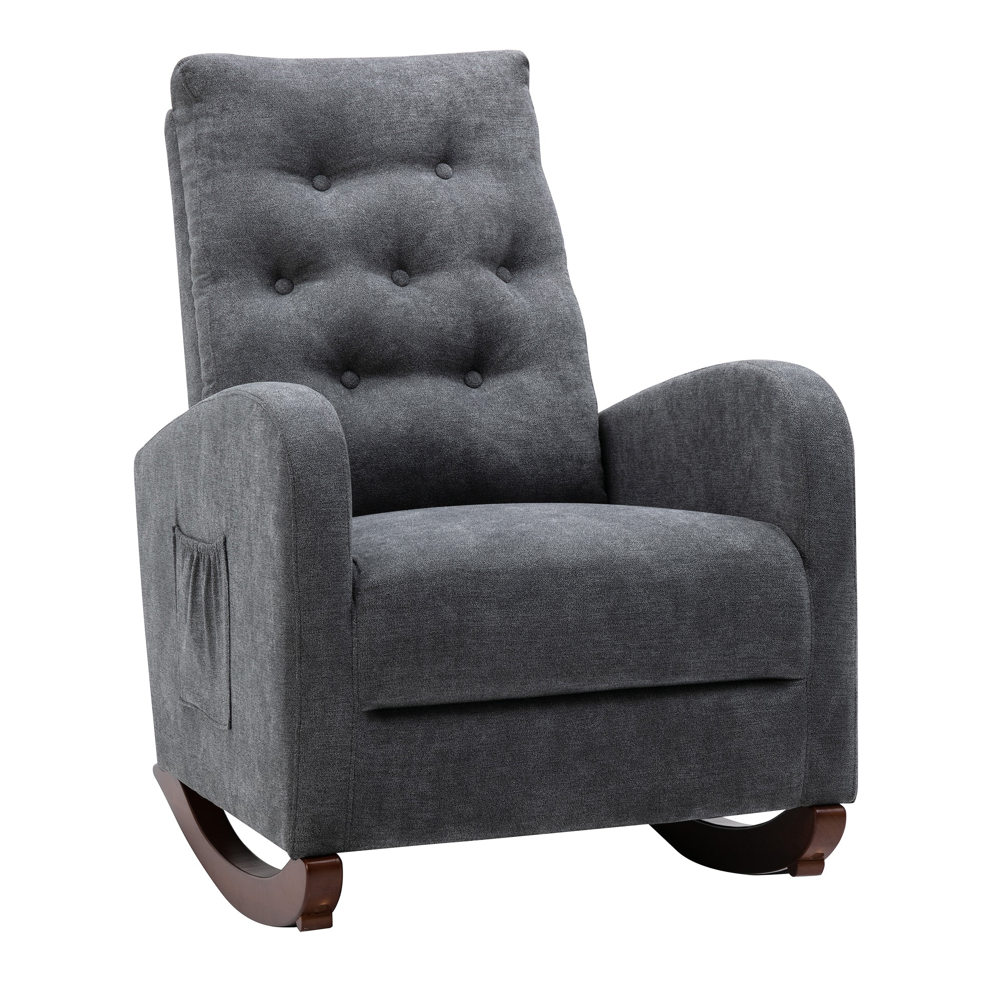 26" Wide Tufted Rocking Chair