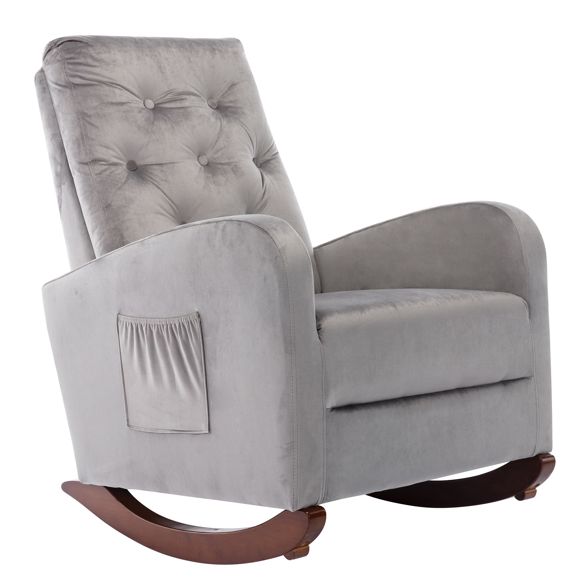 26" Wide Tufted Rocking Chair