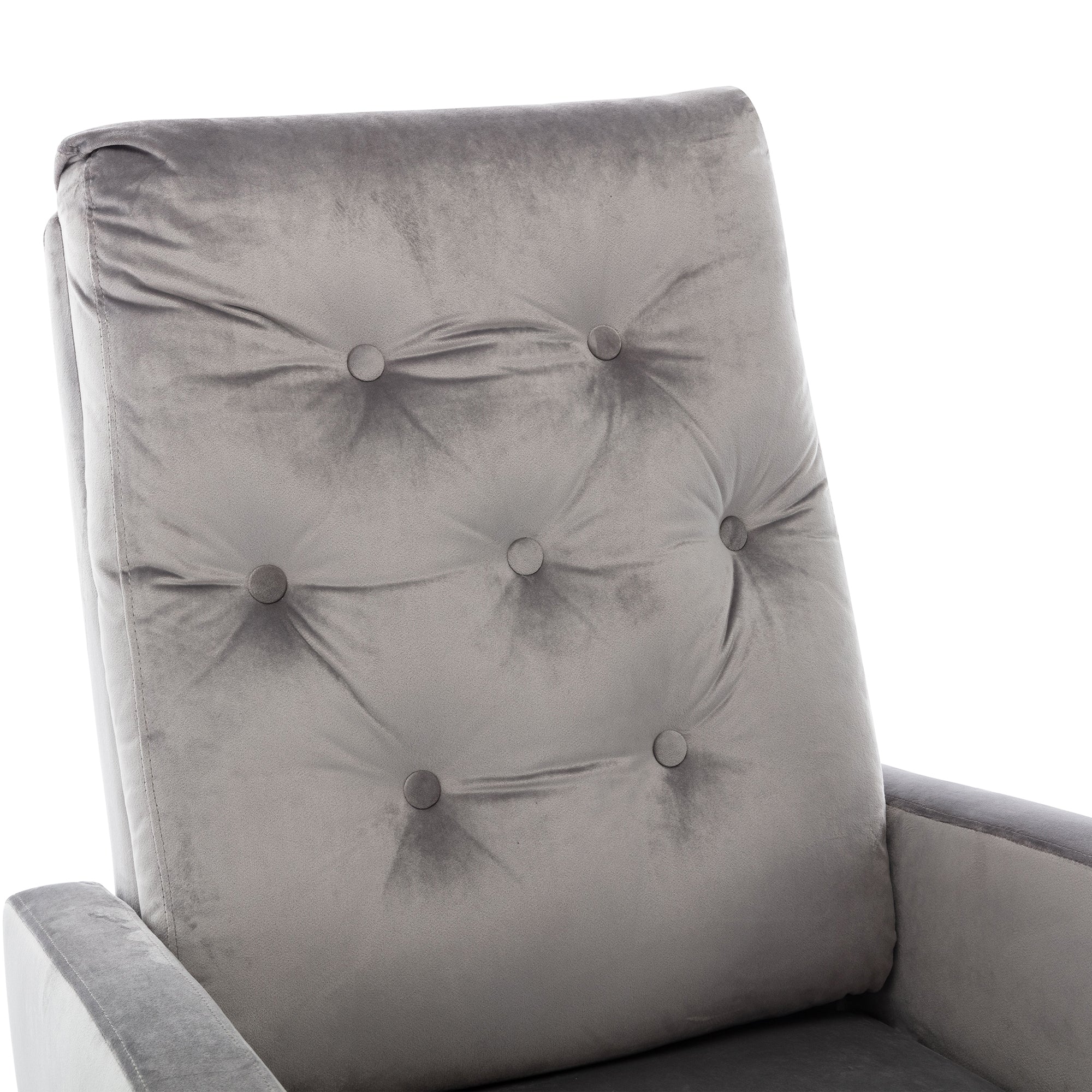 26" Wide Tufted Rocking Chair