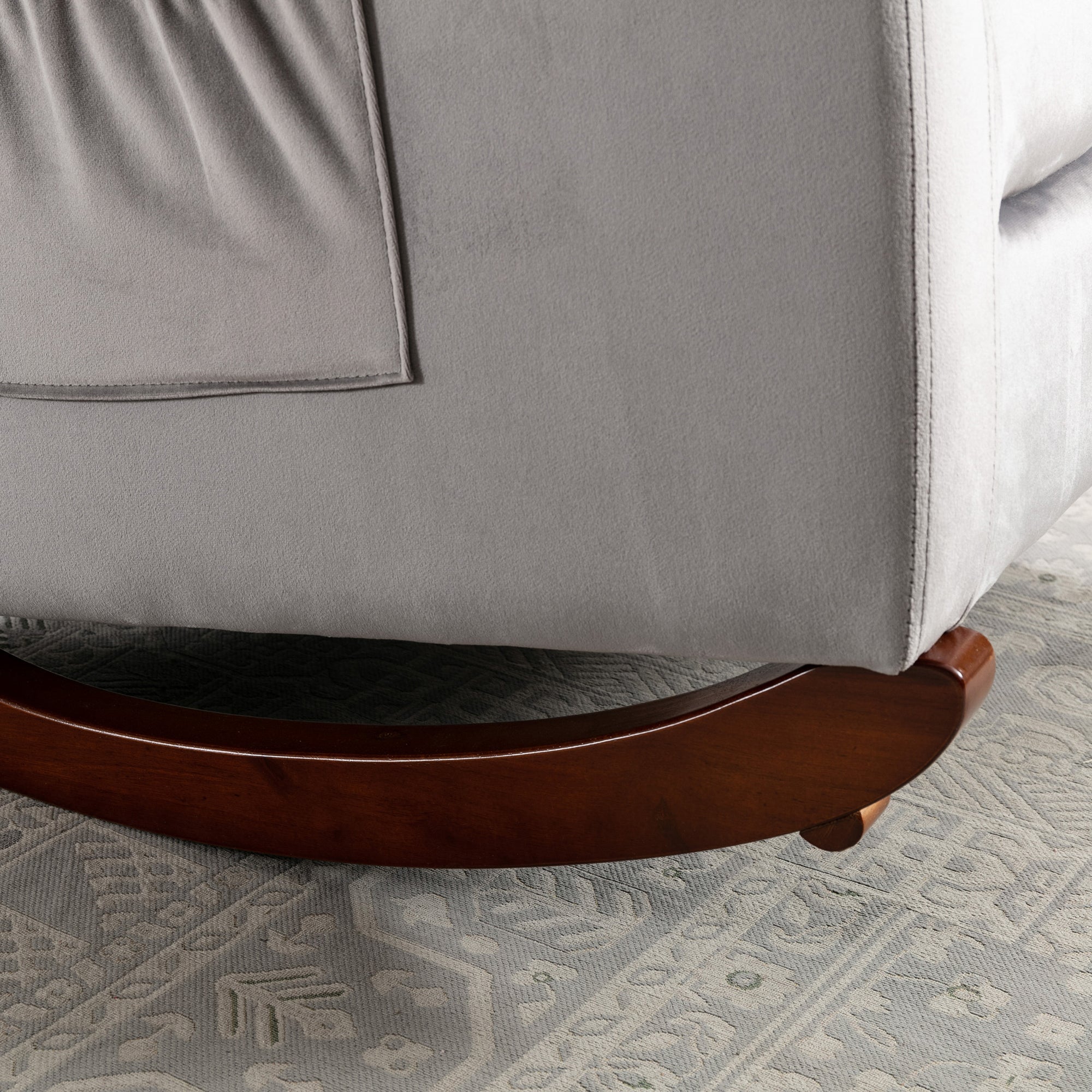 26" Wide Tufted Rocking Chair