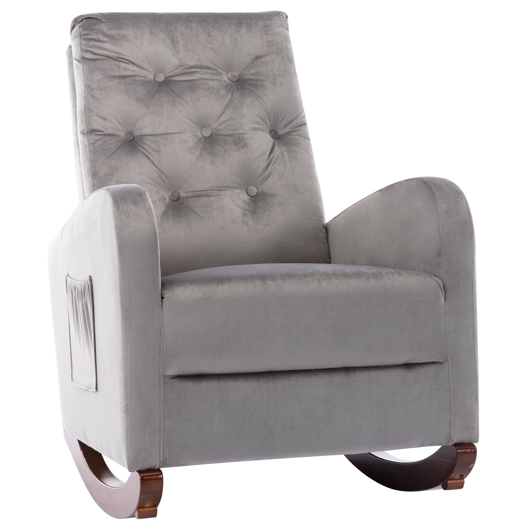 26" Wide Tufted Rocking Chair
