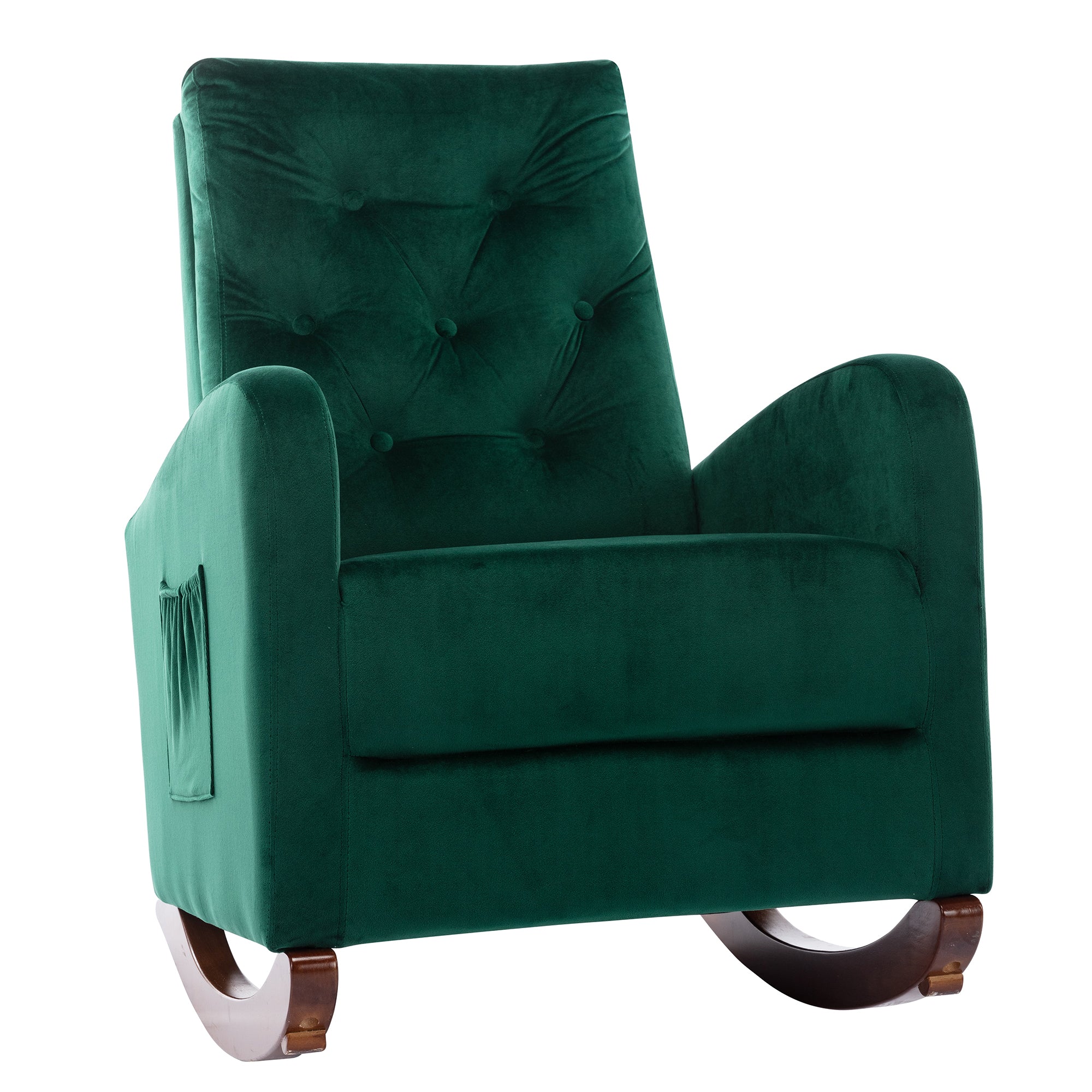 26" Wide Tufted Rocking Chair