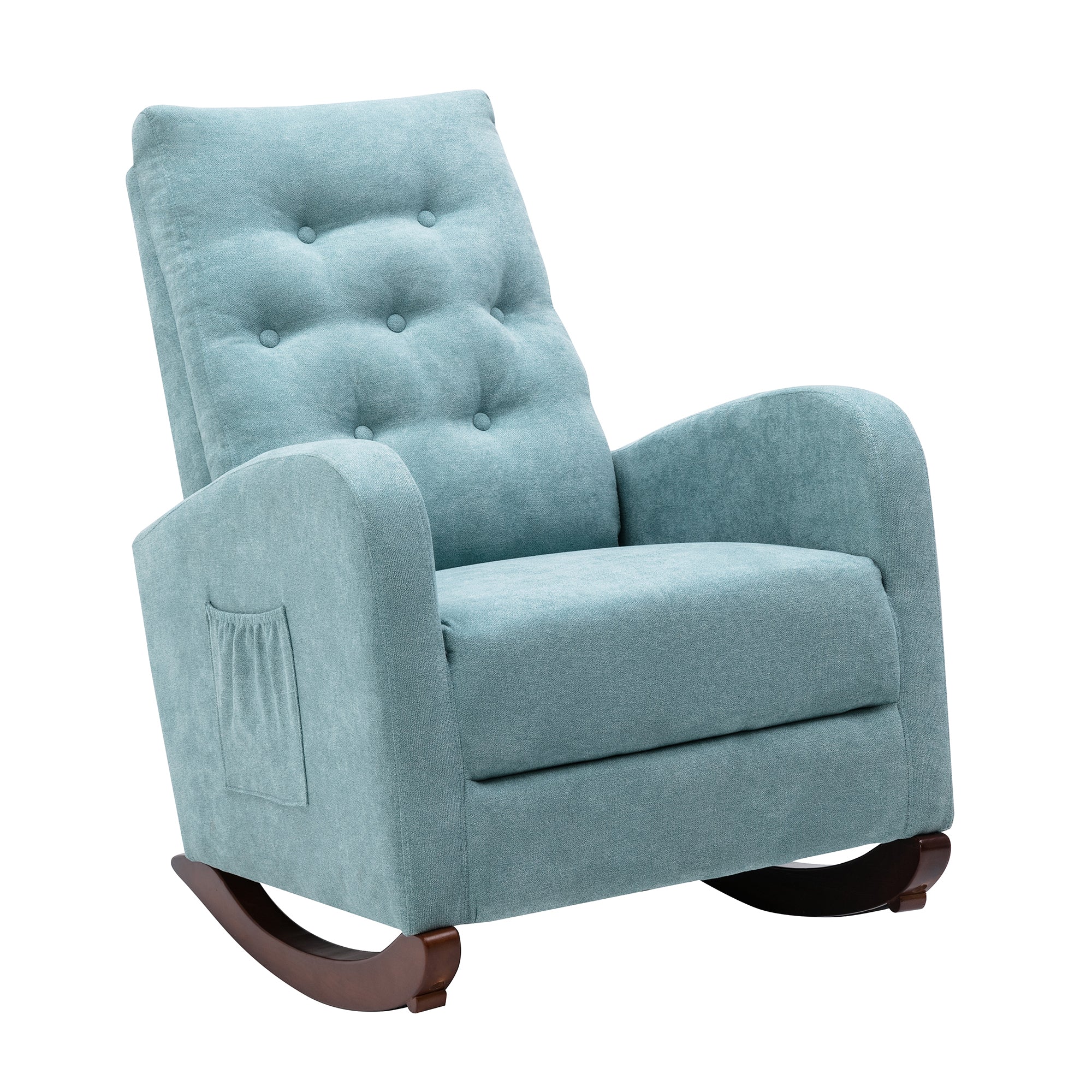 26" Wide Tufted Rocking Chair