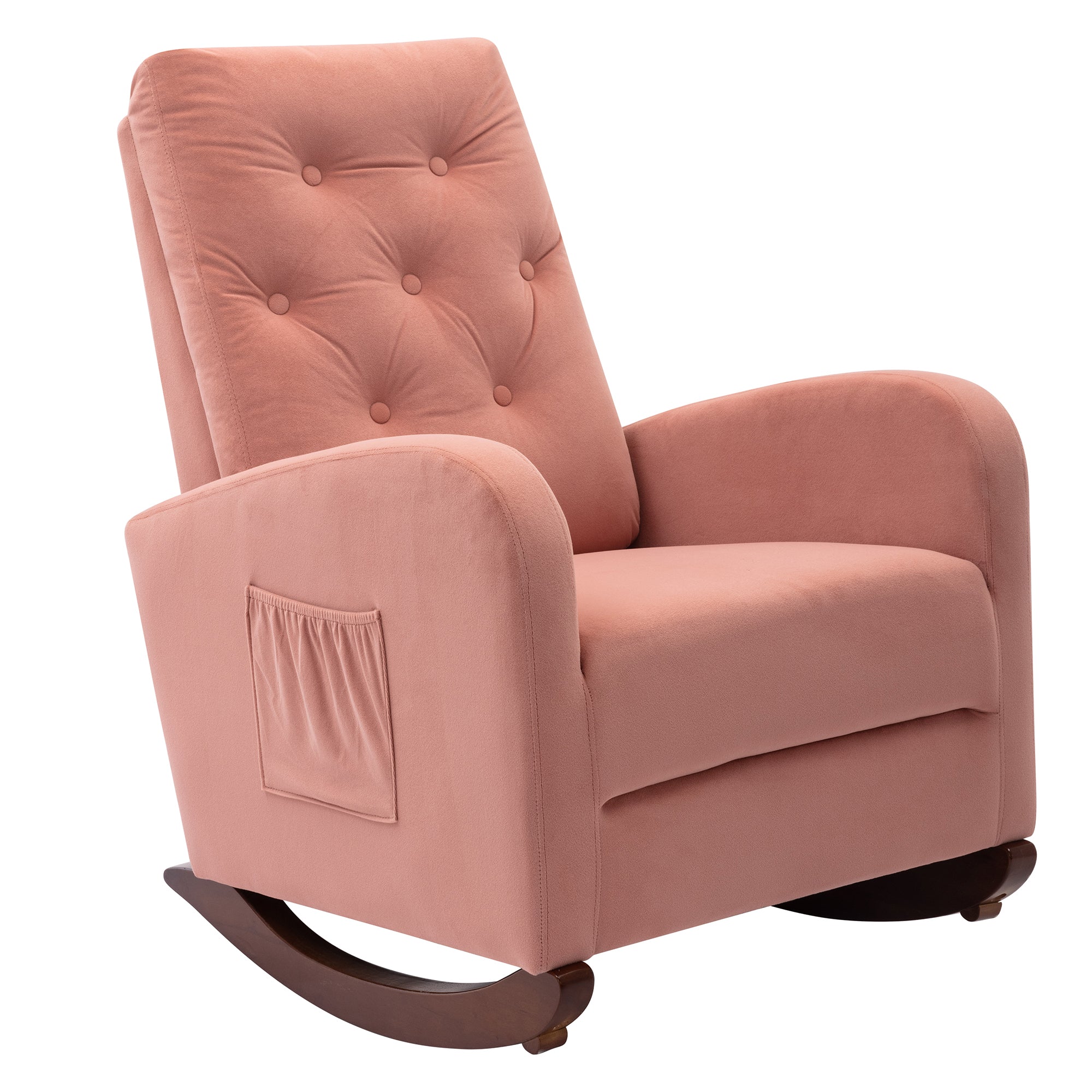 26" Wide Tufted Rocking Chair