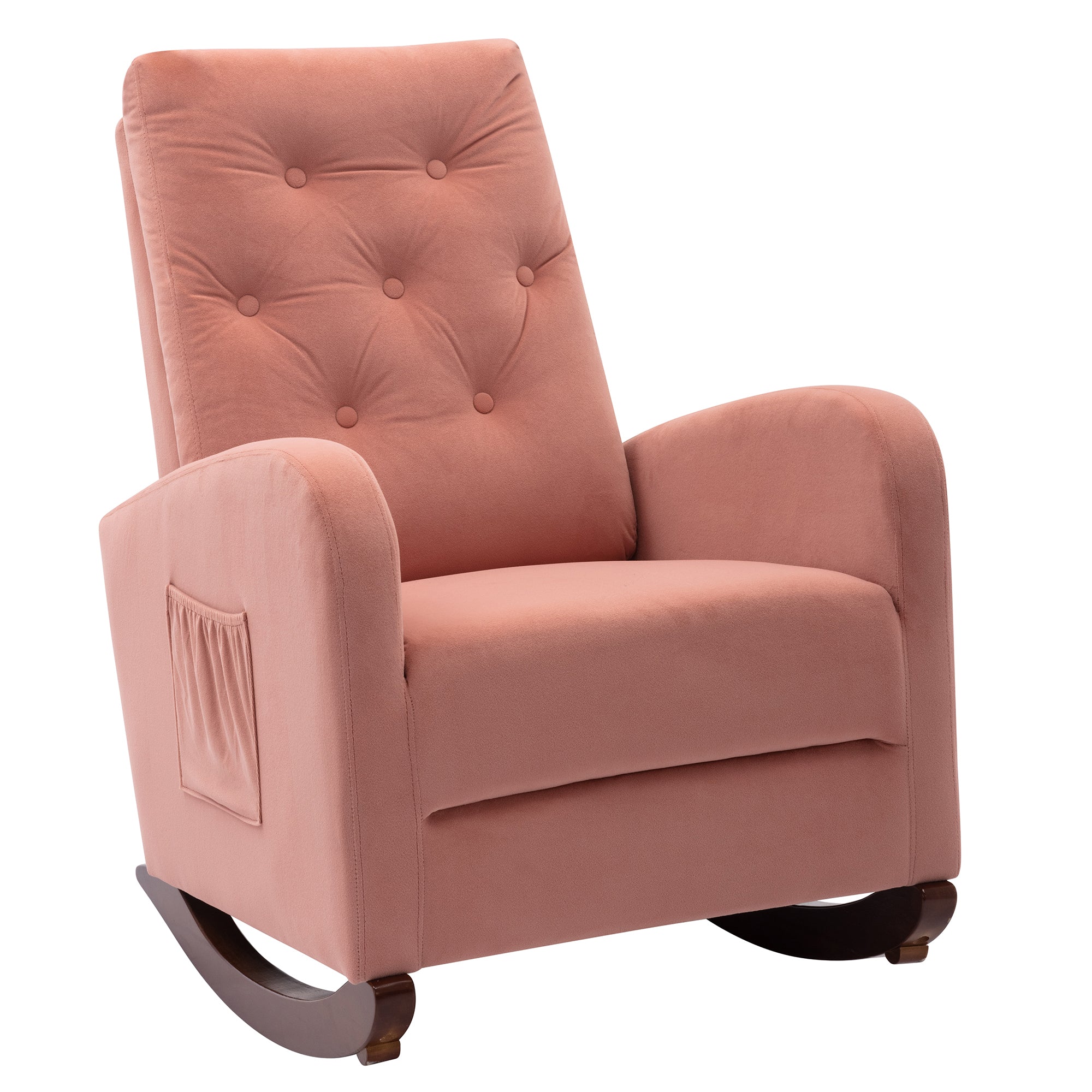 26" Wide Tufted Rocking Chair