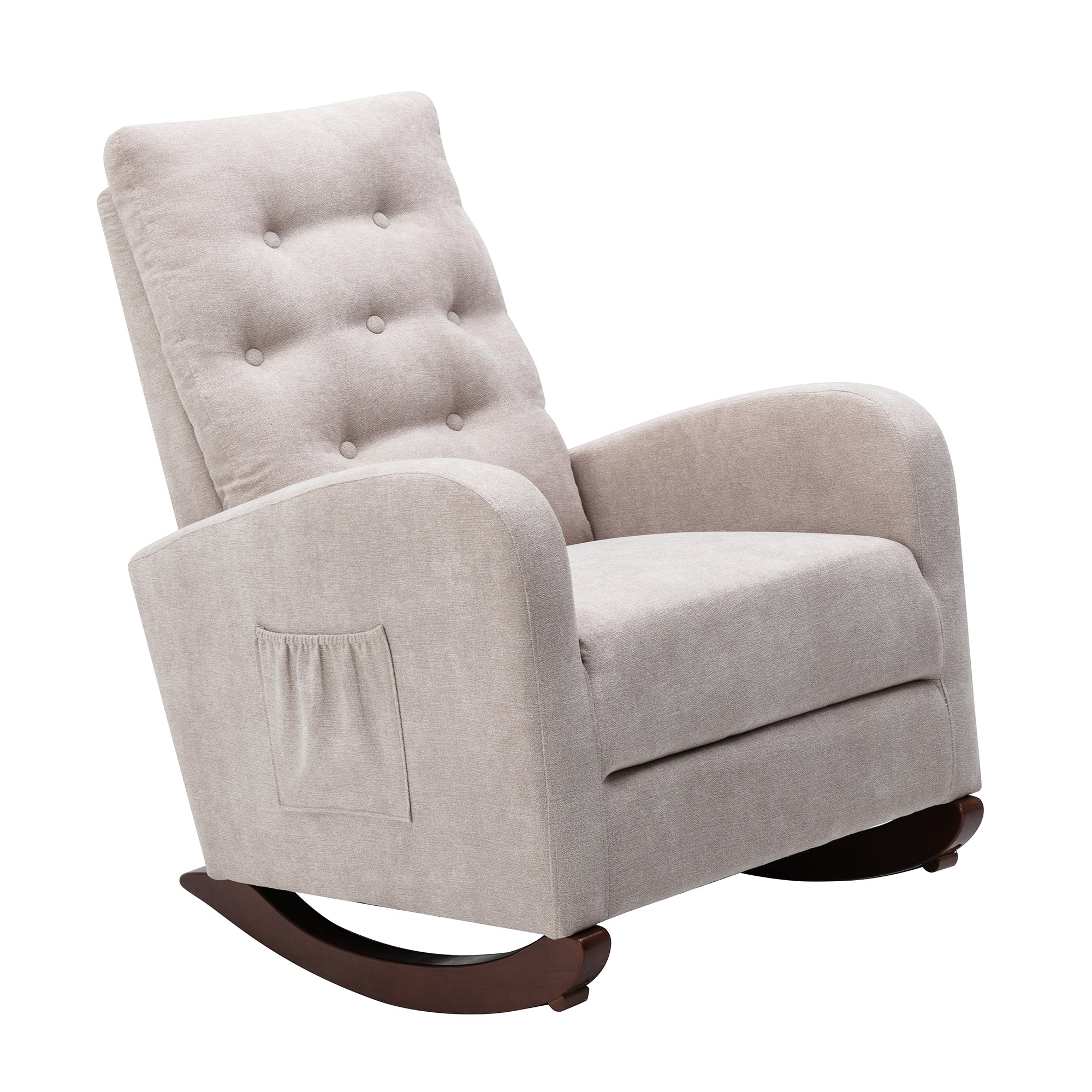 26" Wide Tufted Rocking Chair