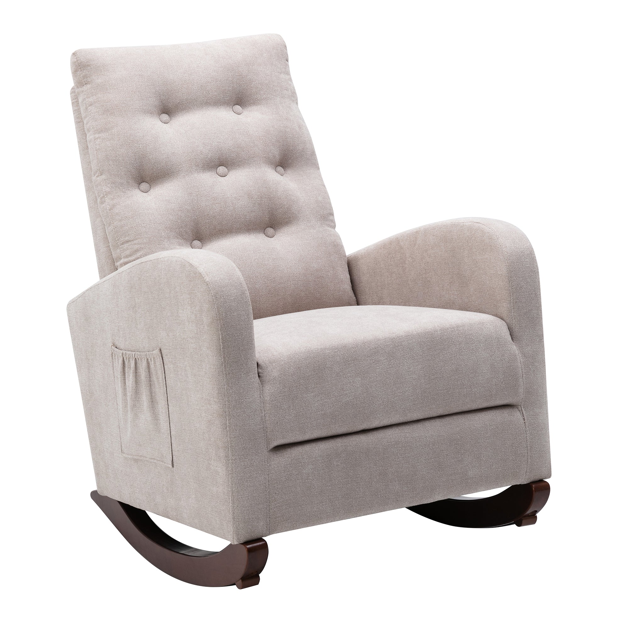 26" Wide Tufted Rocking Chair