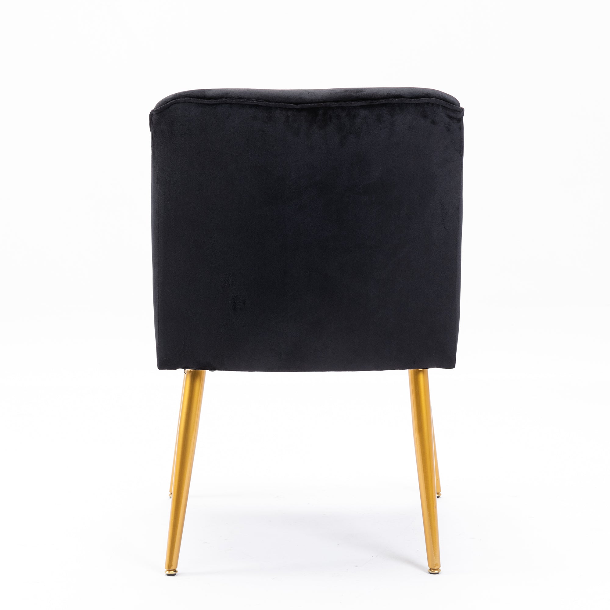 22" Wide Velvet Side Chair with Adjustable Feet