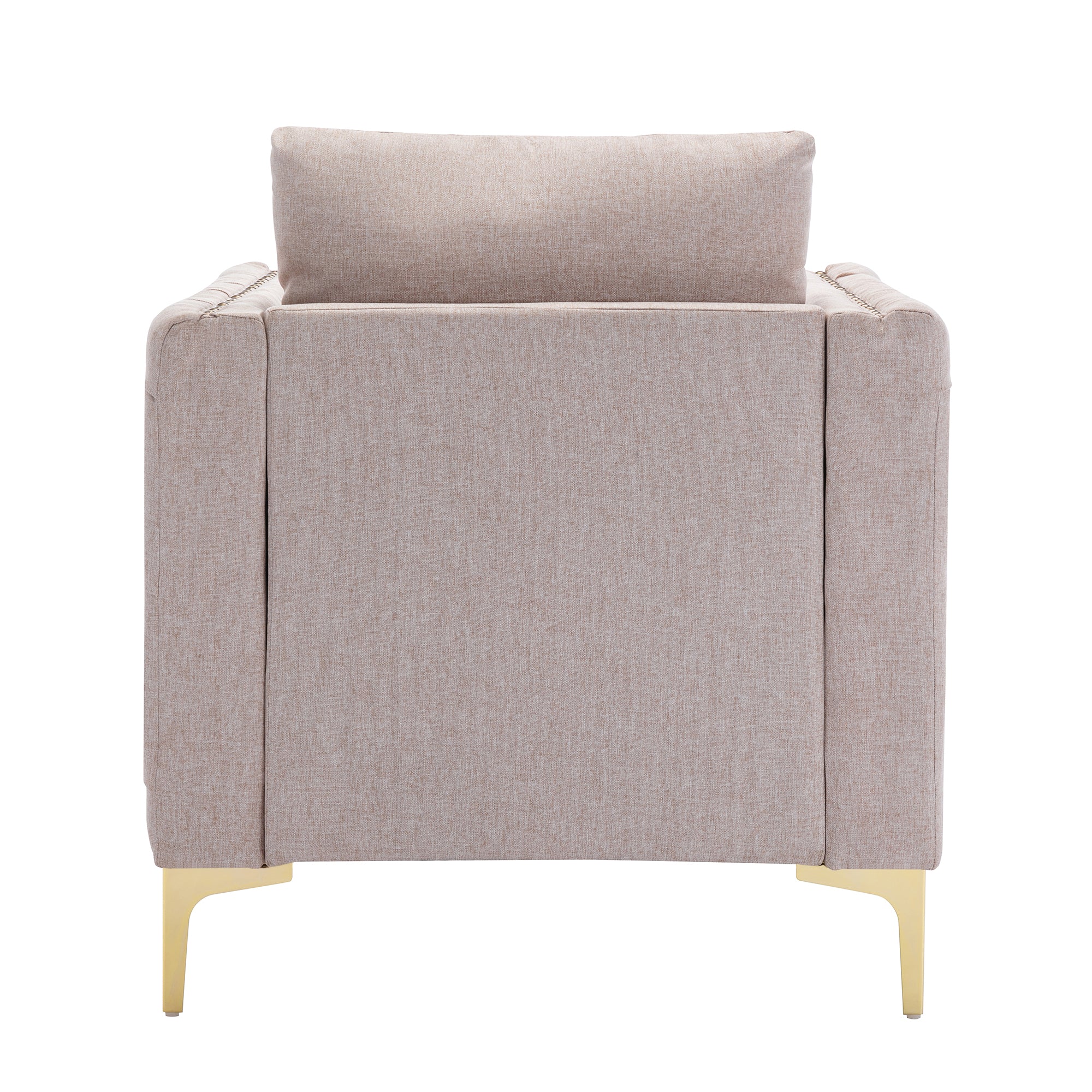 28" Wide Tufted Velvet Club Chair