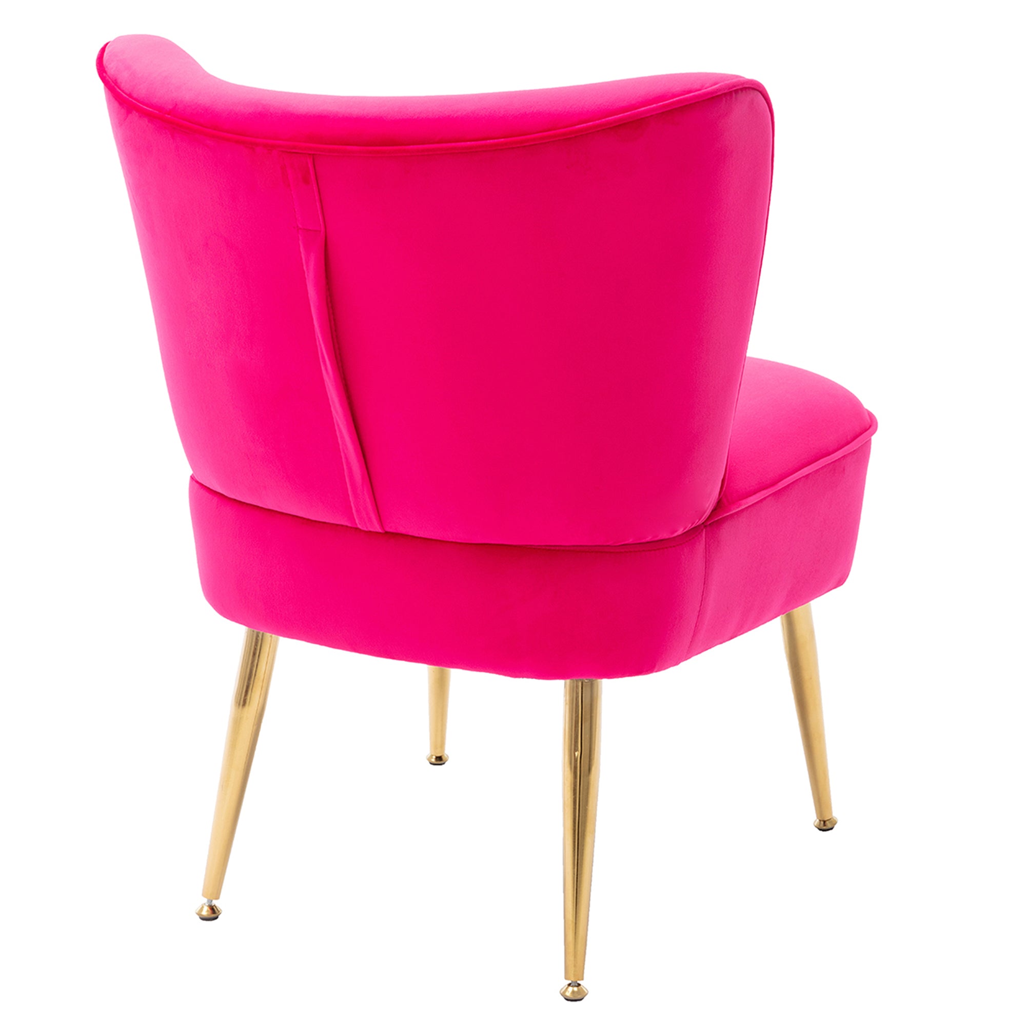 23" Wide Velvet Side Wingback Chair