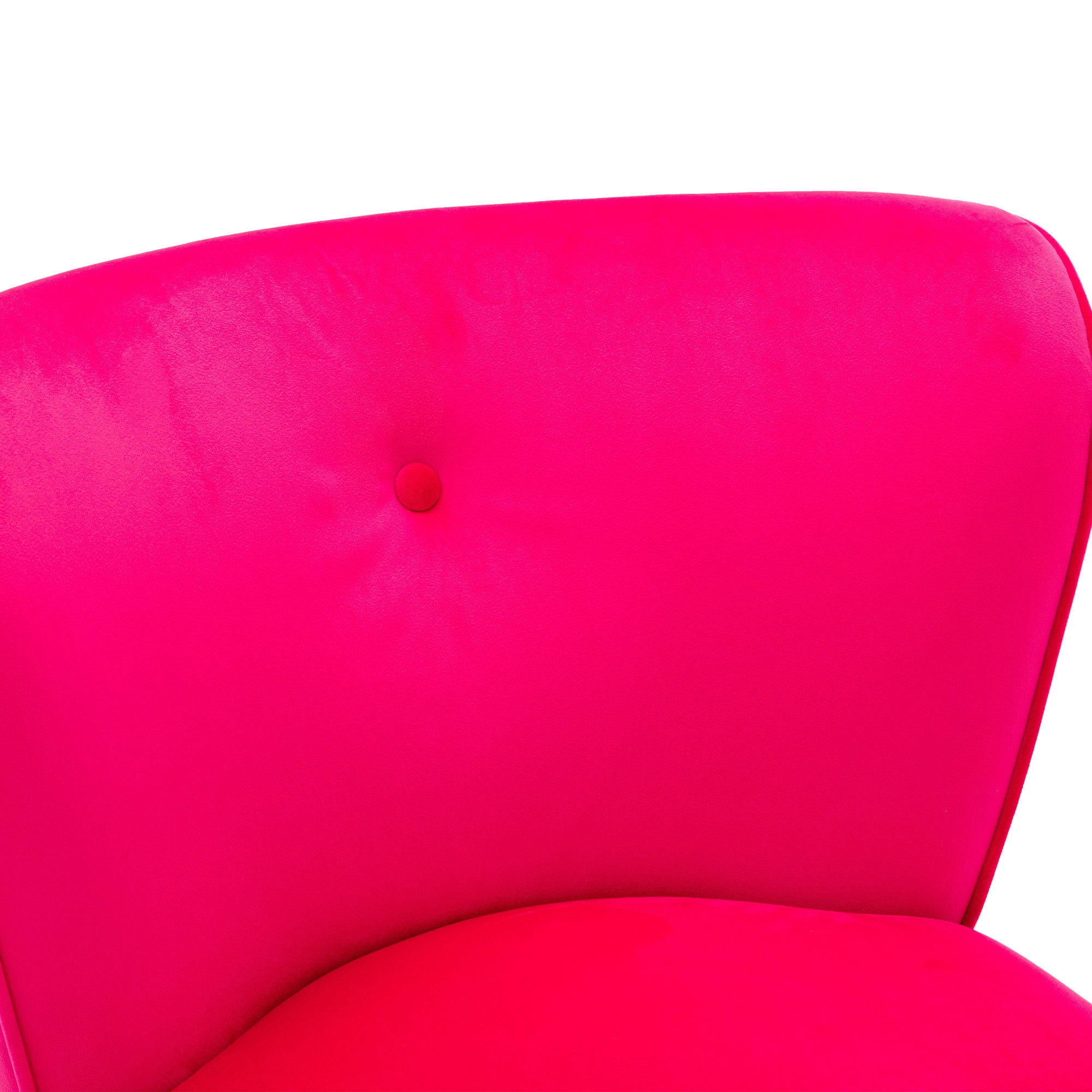 23" Wide Velvet Side Wingback Chair