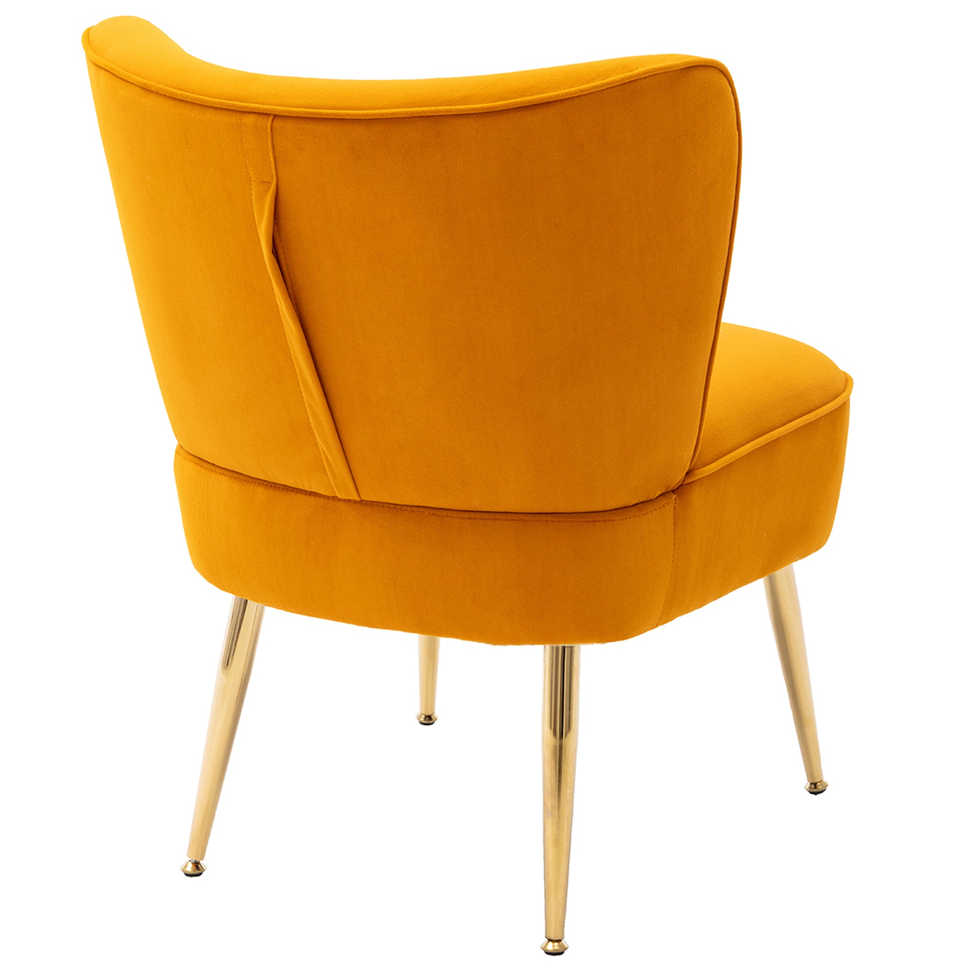 23" Wide Velvet Side Wingback Chair