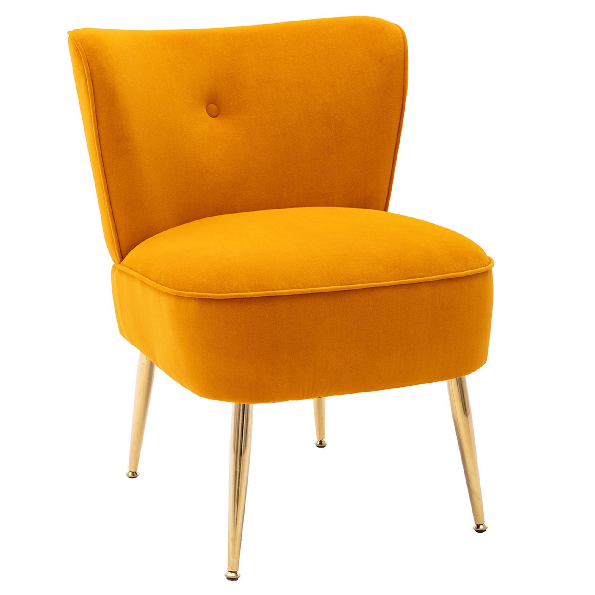23" Wide Velvet Side Wingback Chair