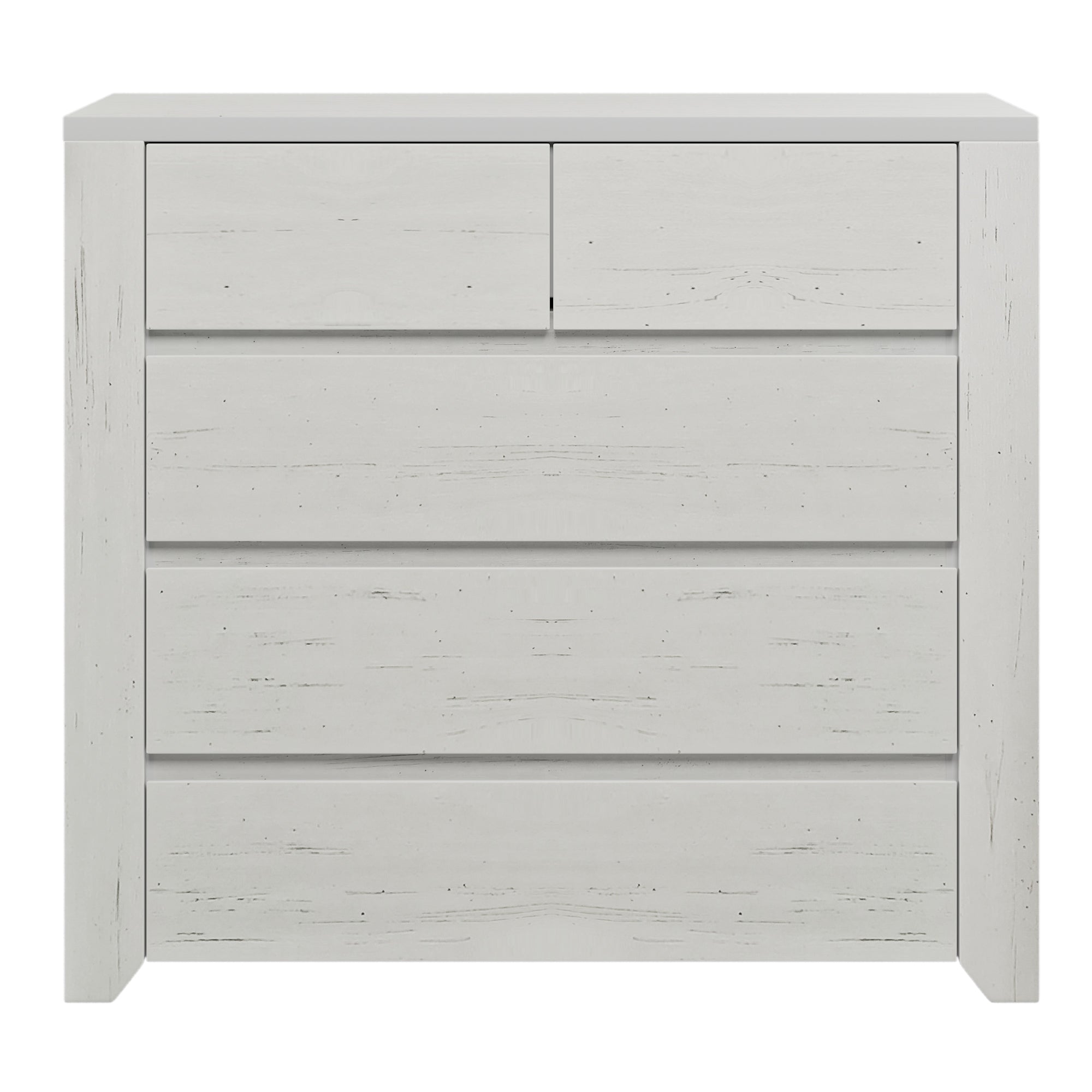 33"	Wood Accent Cabinet with 5 drawers
