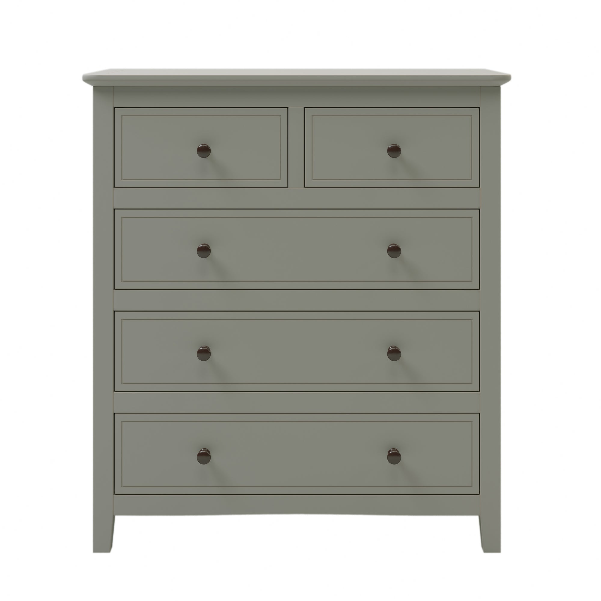 5-Drawer 33" W Solid Wood Chest