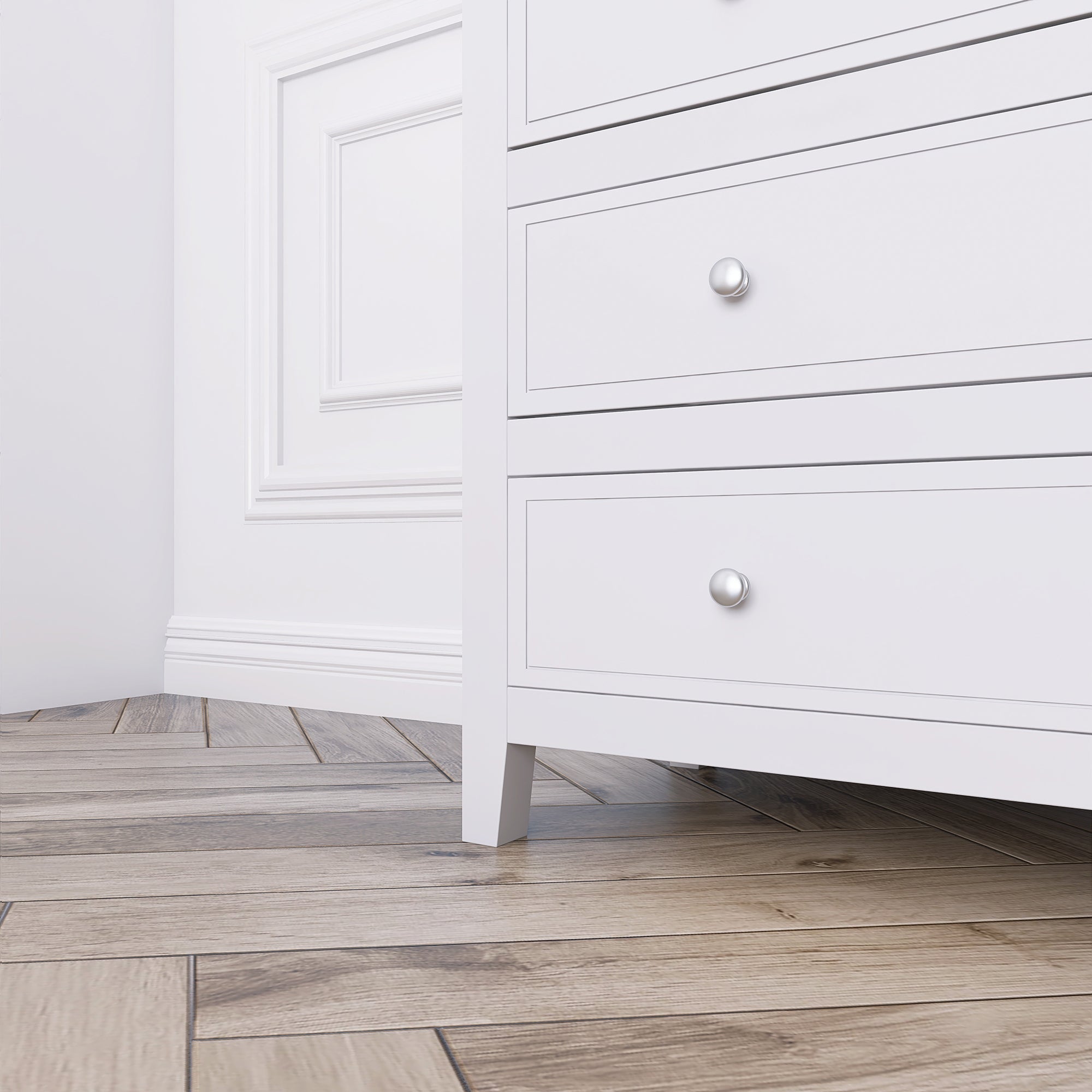 5-Drawer 33" W Solid Wood Chest