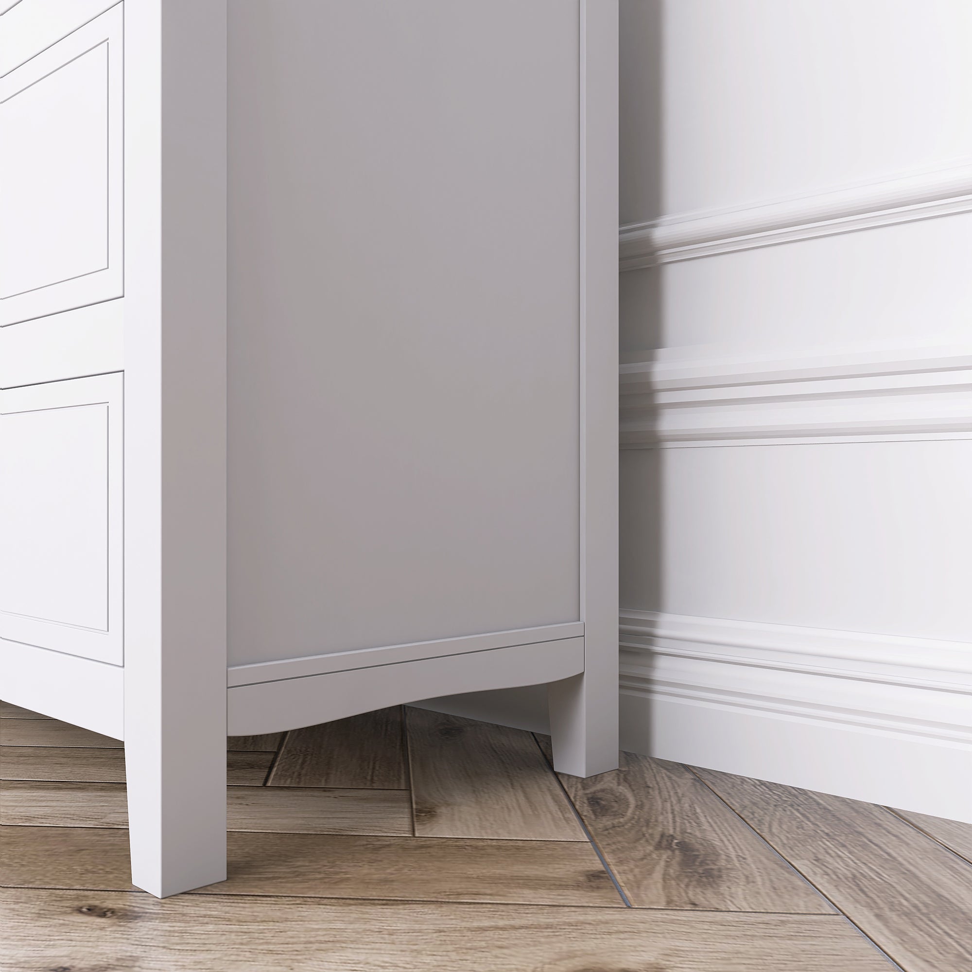 5-Drawer 33" W Solid Wood Chest