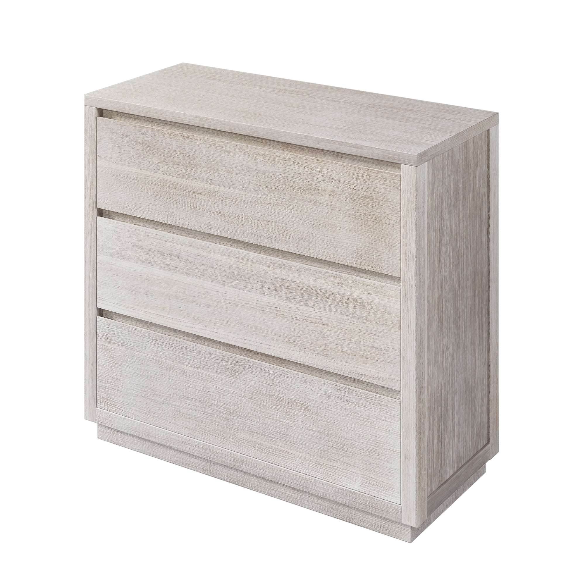 3-Drawer Wood Chest for Bedroom, Living Room