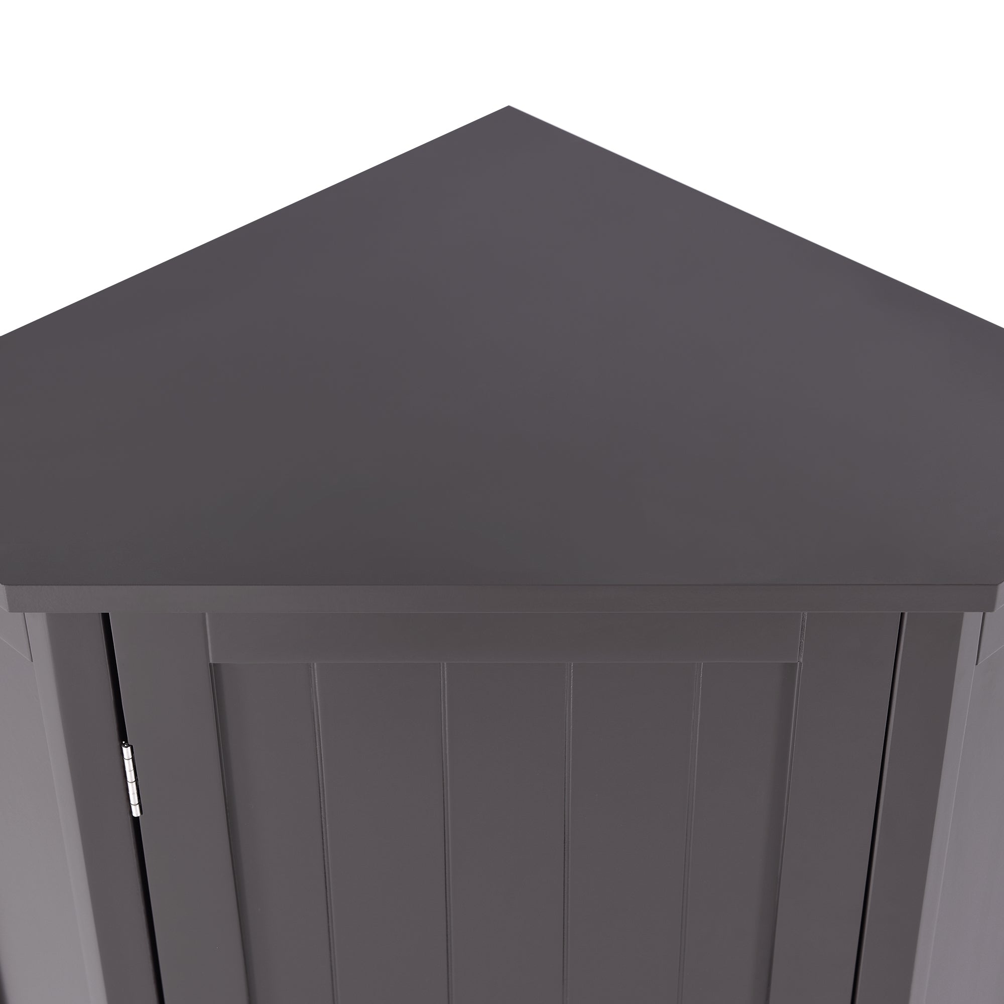 31" Wood 1-door Bathroom Cabinet with Interior Shelves