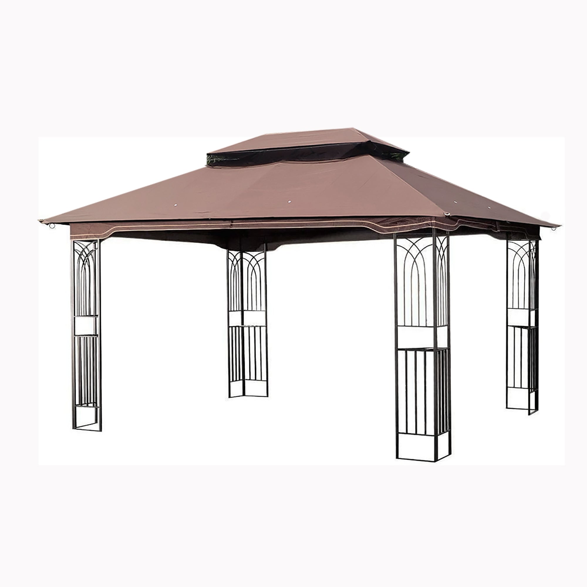 13' X 10 ' Polyester Soft-Top Outdoor Patio Gazebo Canopy Tent