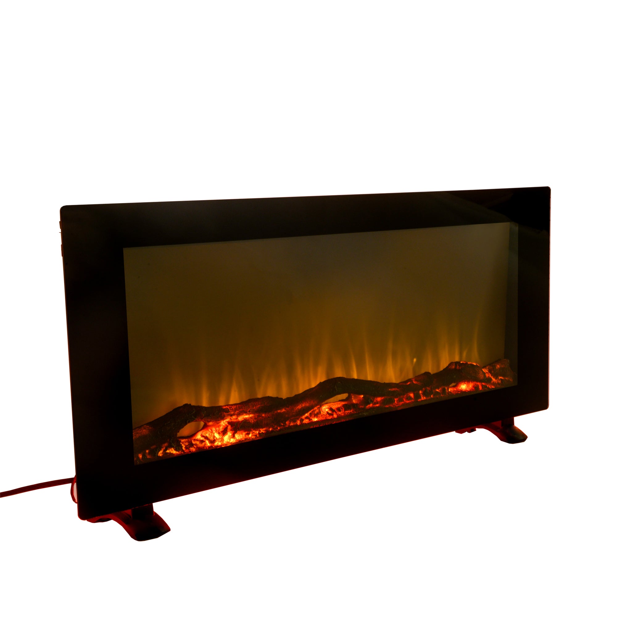 42-inch Wall Mounted Electric Fireplace with Backlight