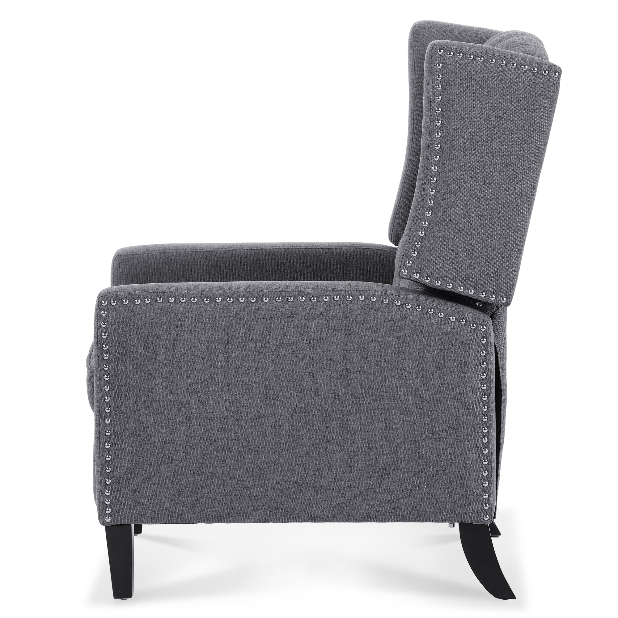 27" Wide Tufted Fabric Wingback Chair