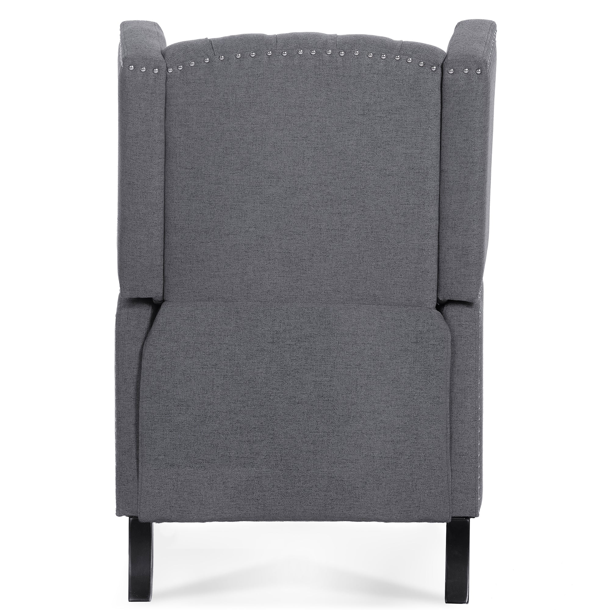 27" Wide Tufted Fabric Wingback Chair