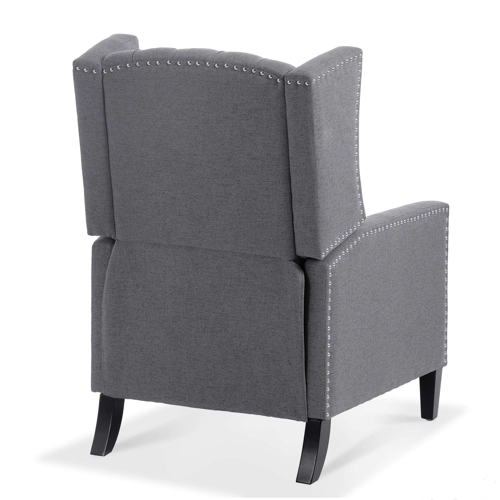 27" Wide Tufted Fabric Wingback Chair