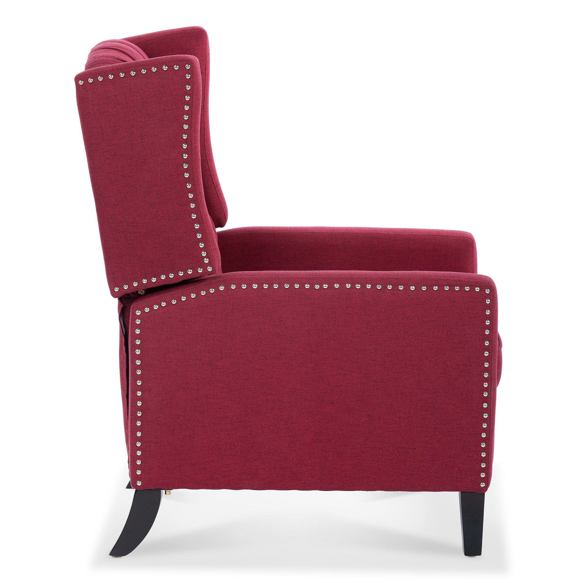 27" Wide Tufted Fabric Wingback Chair
