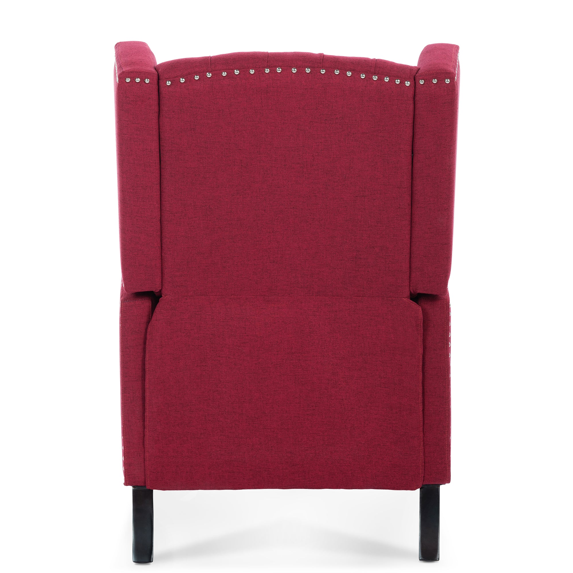 27" Wide Tufted Fabric Wingback Chair