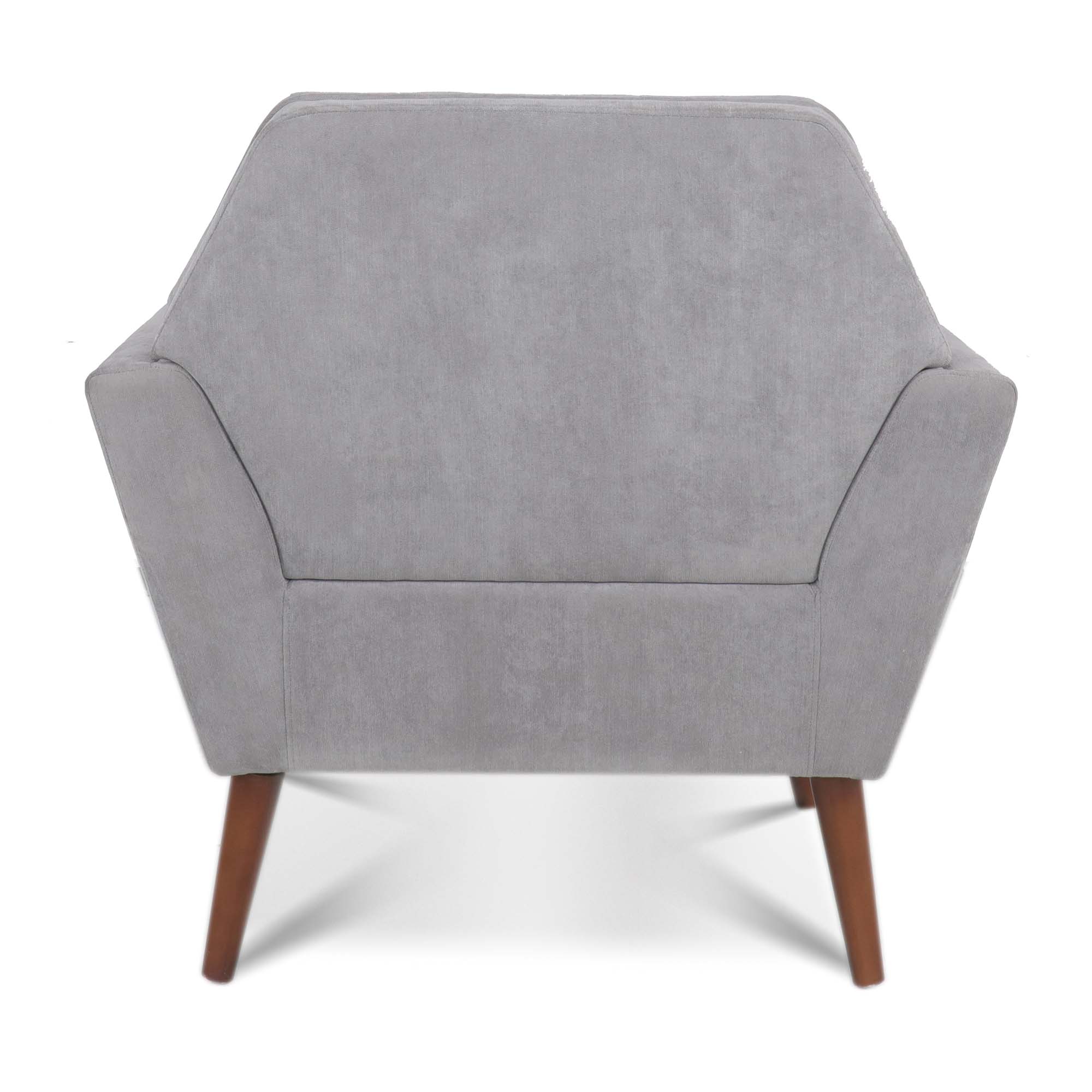32" Wide Tufted polyester/Faux leather Armchair