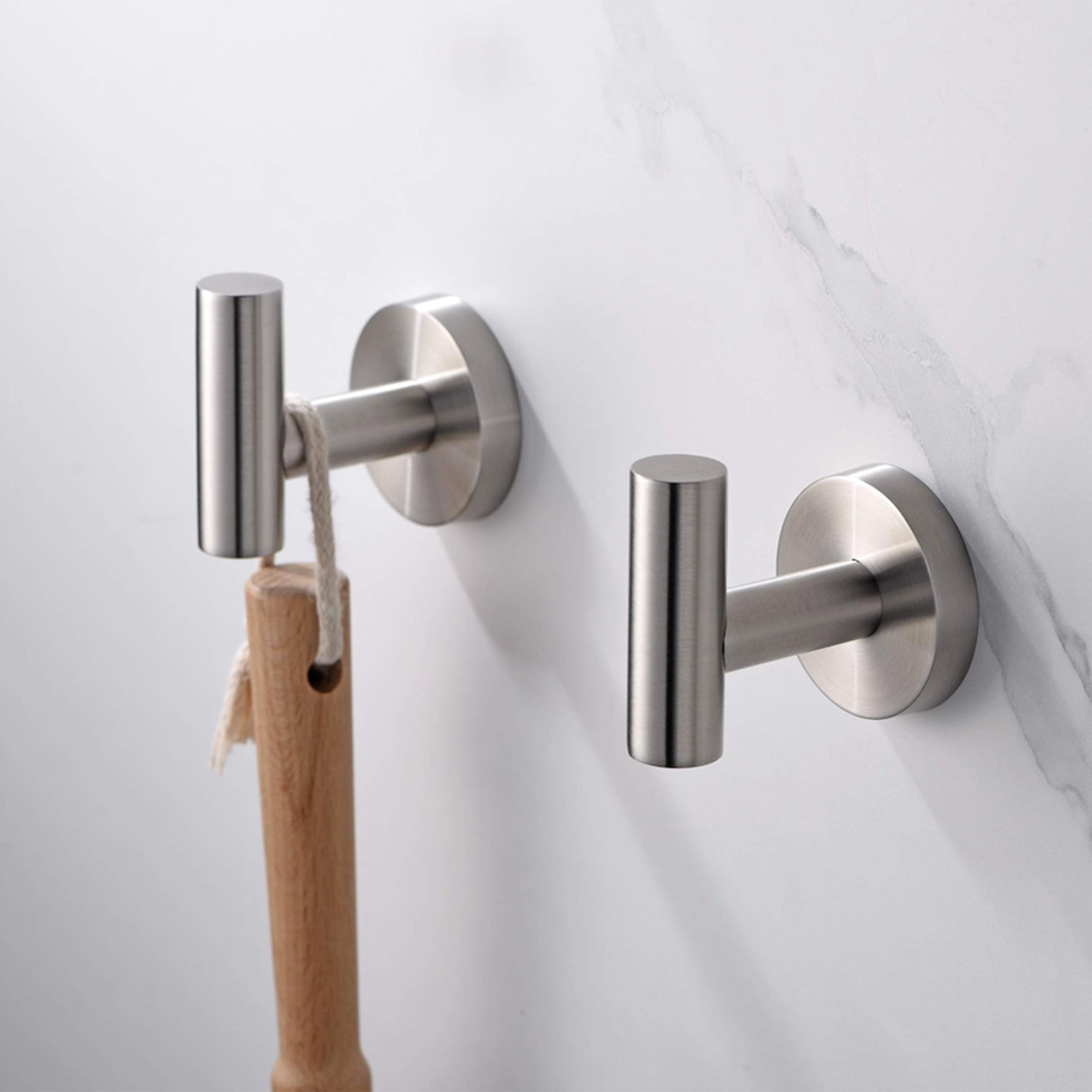 2-Piece Wall Mounted Towel/Robe Hook