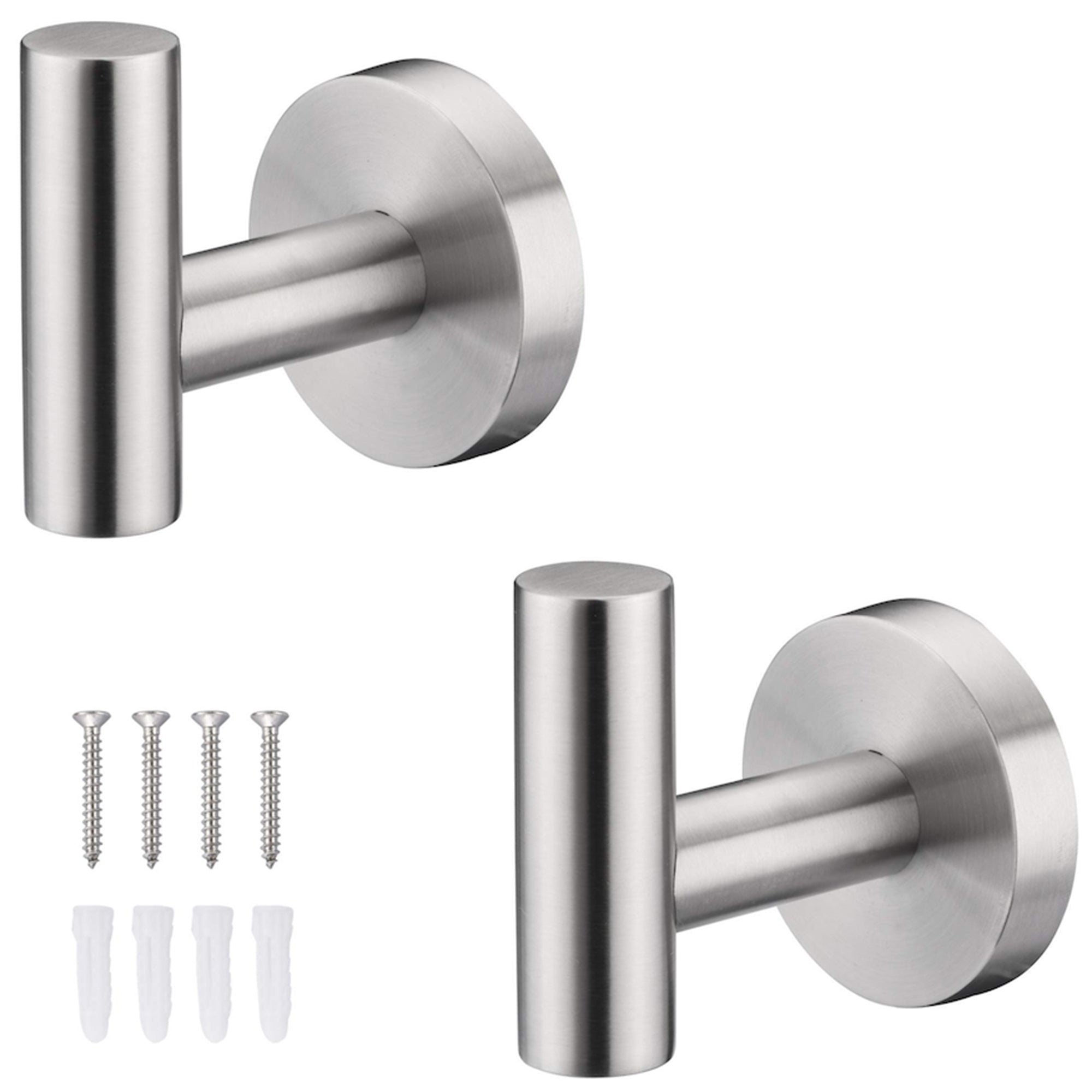 2-Piece Wall Mounted Towel/Robe Hook