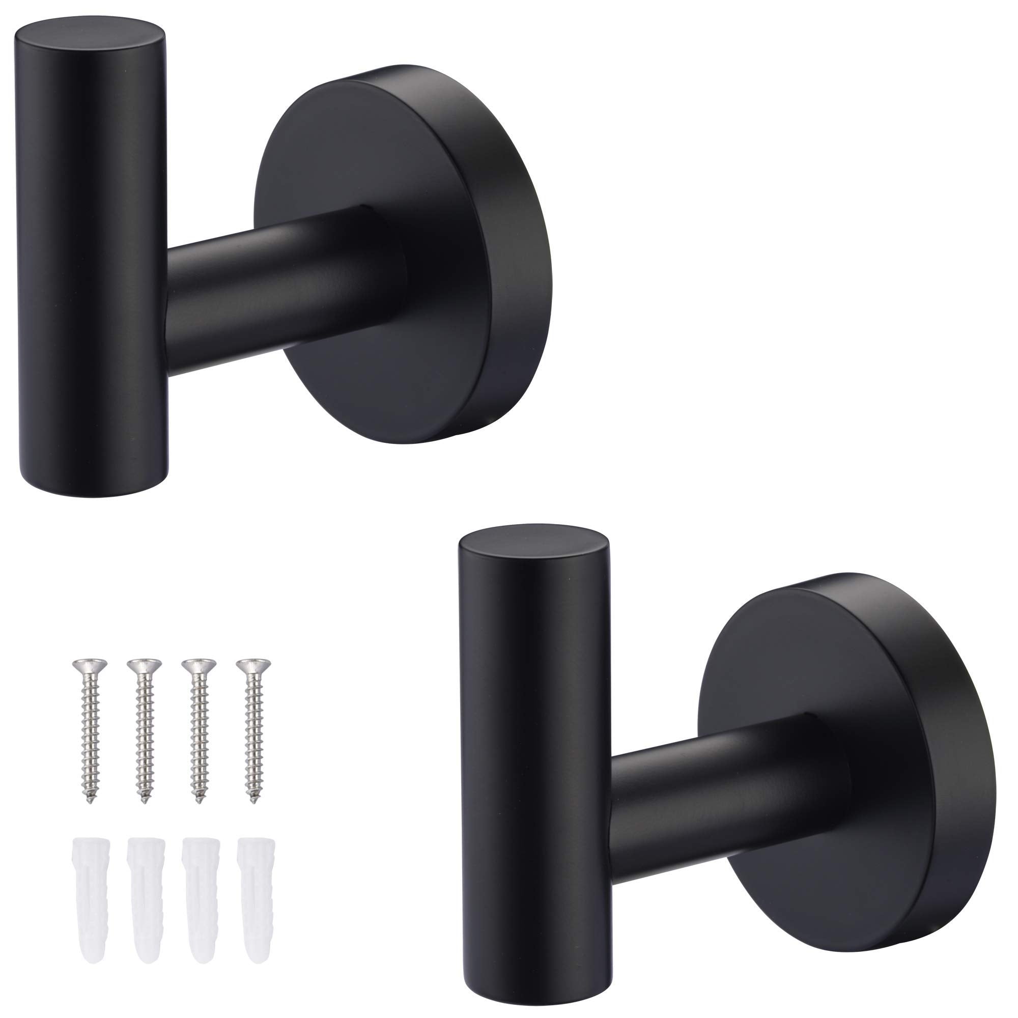 2-Piece Wall Mounted Towel/Robe Hook