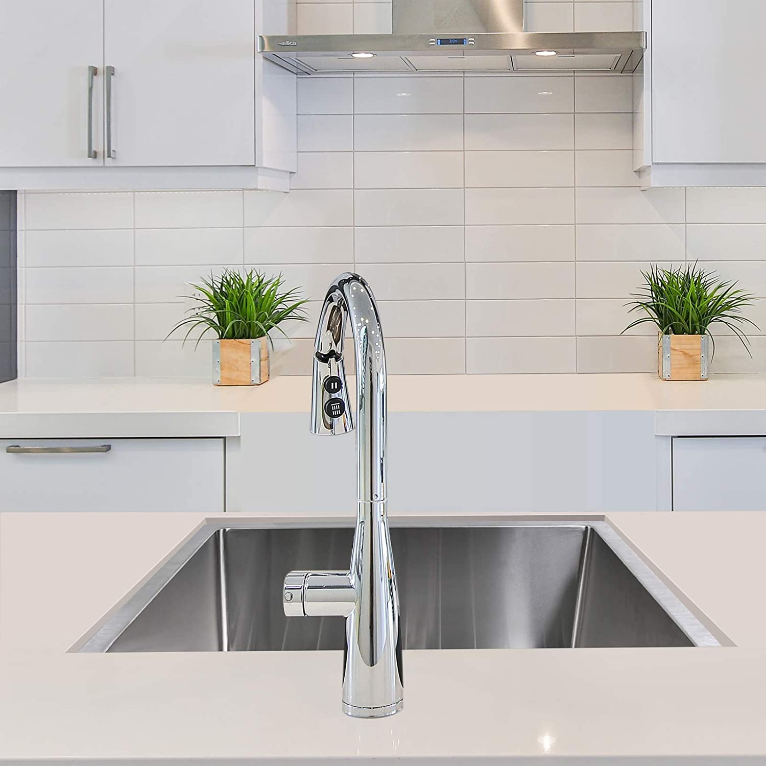 Stainless Steel Undermount Single Bowl Kitchen Sink with Accessories