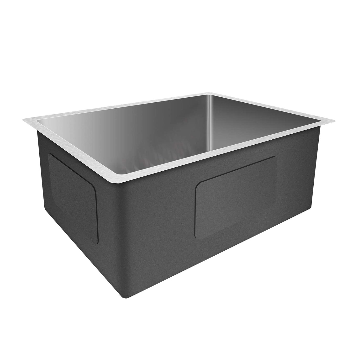 Stainless Steel Undermount Single Bowl Kitchen Sink with Accessories